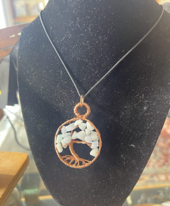 Handmade Tree Of Life Copper Necklace