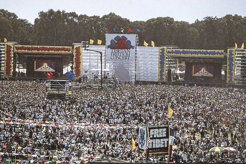 π€ June 15 - 16, 1996. San Francisco. The first Tibetan Freedom Concert brought 100,000 people together—and the world listened. πΆ
It wasn’t just a concert and it wasn’t a “benefit concert”...It was a message concert th