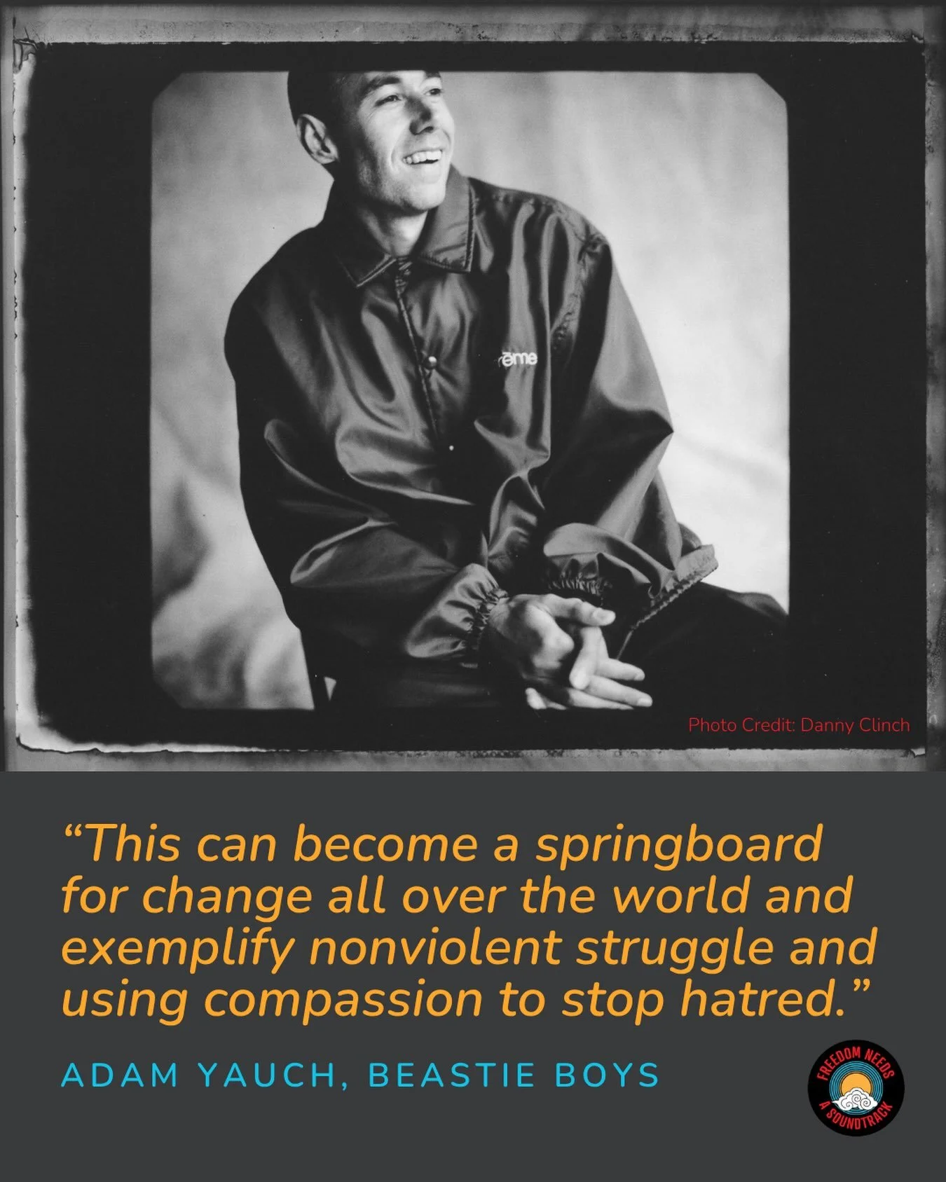 &ldquo;This can become a springboard for change all over the world and exemplify nonviolent struggle and using compassion to stop hatred.&rdquo; Yauch added that the Free Tibet movement &ldquo;is not pro-Tibetan, and it&rsquo;s not anti-Chinese &ndas