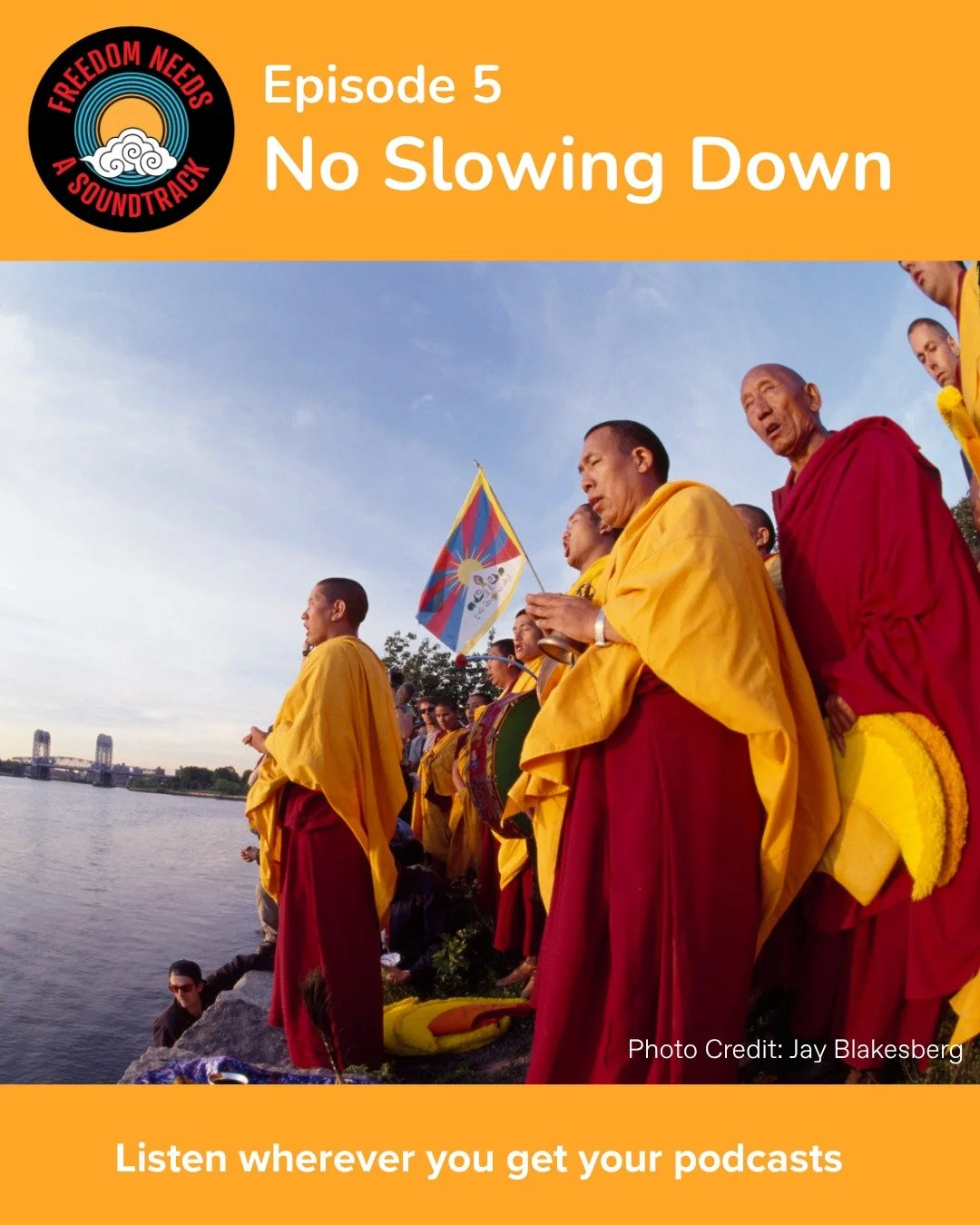 Episode 5 is out now: No Slowing Down.

After San Francisco, the Tibetan Freedom Concerts moved to New York with a bigger purpose: bring Tibet&rsquo;s story to the media capital of the world and build momentum for Washington, D.C.

New York was hard.