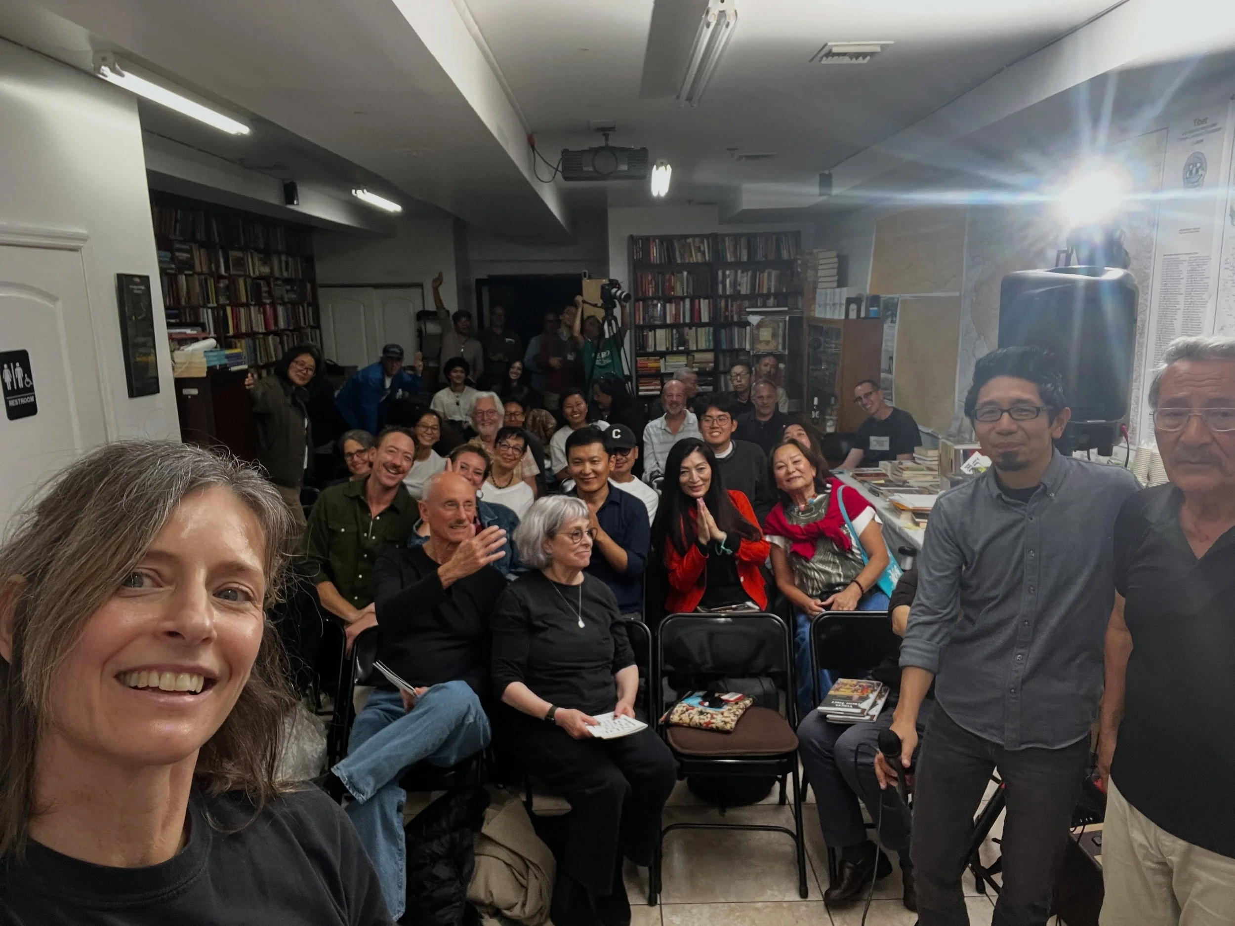 What a beautiful night with so many incredible leaders in the Tibetan freedom movement and community, alongside friends from the concerts and beyond.

Thank you to everyone who came out. Thank you @highasia_ and @10dor for hosting and for the brillia