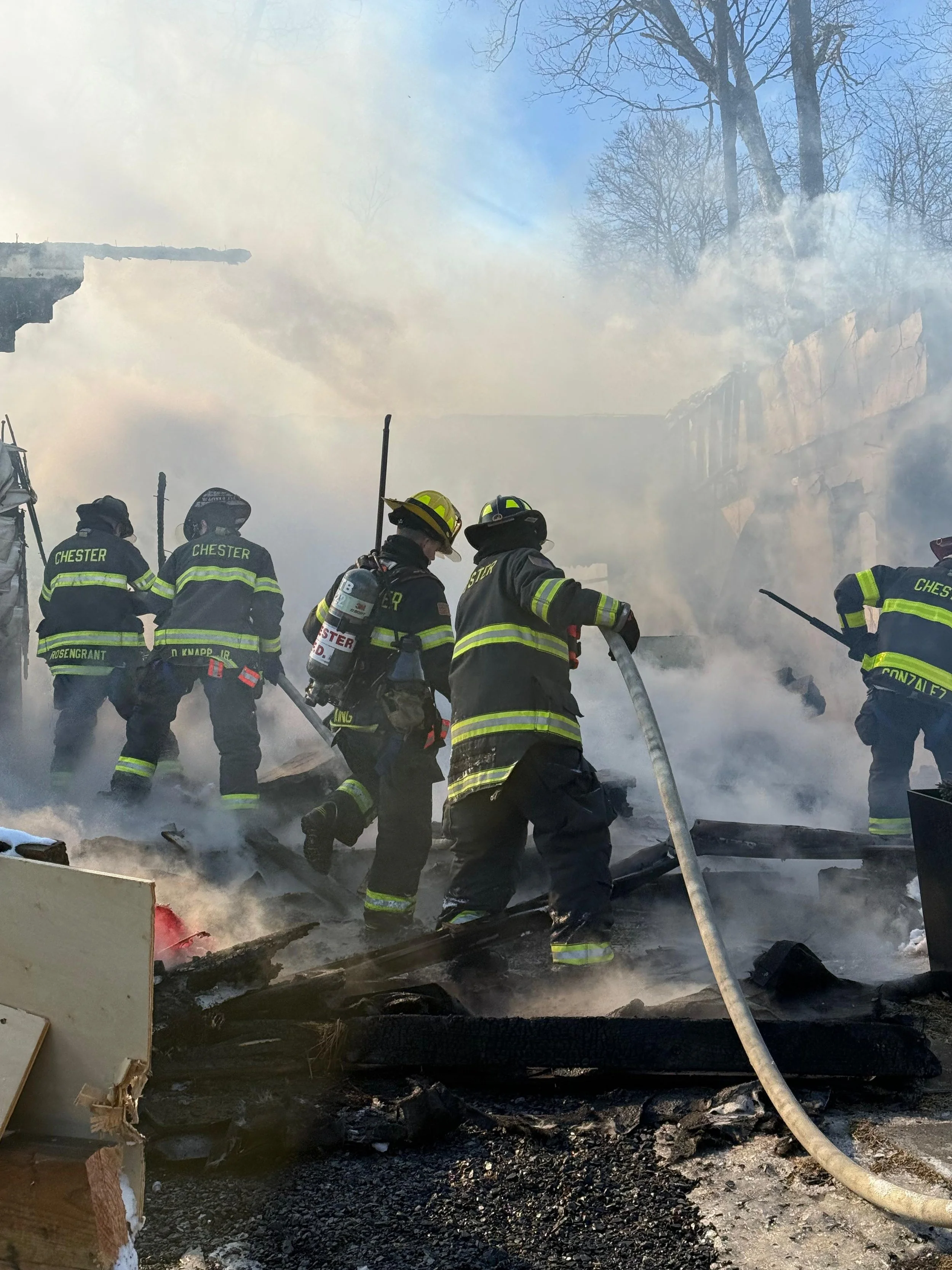 THREE 2ND ALARM FIRES.