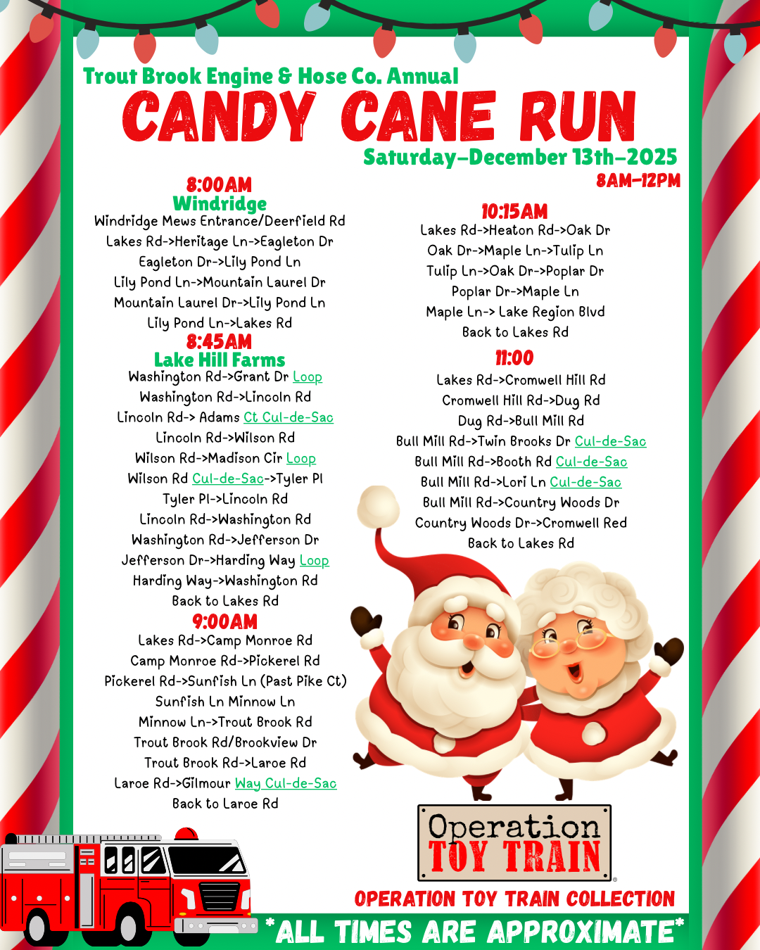 TROUT BROOK’S CANDY CANE RUN.