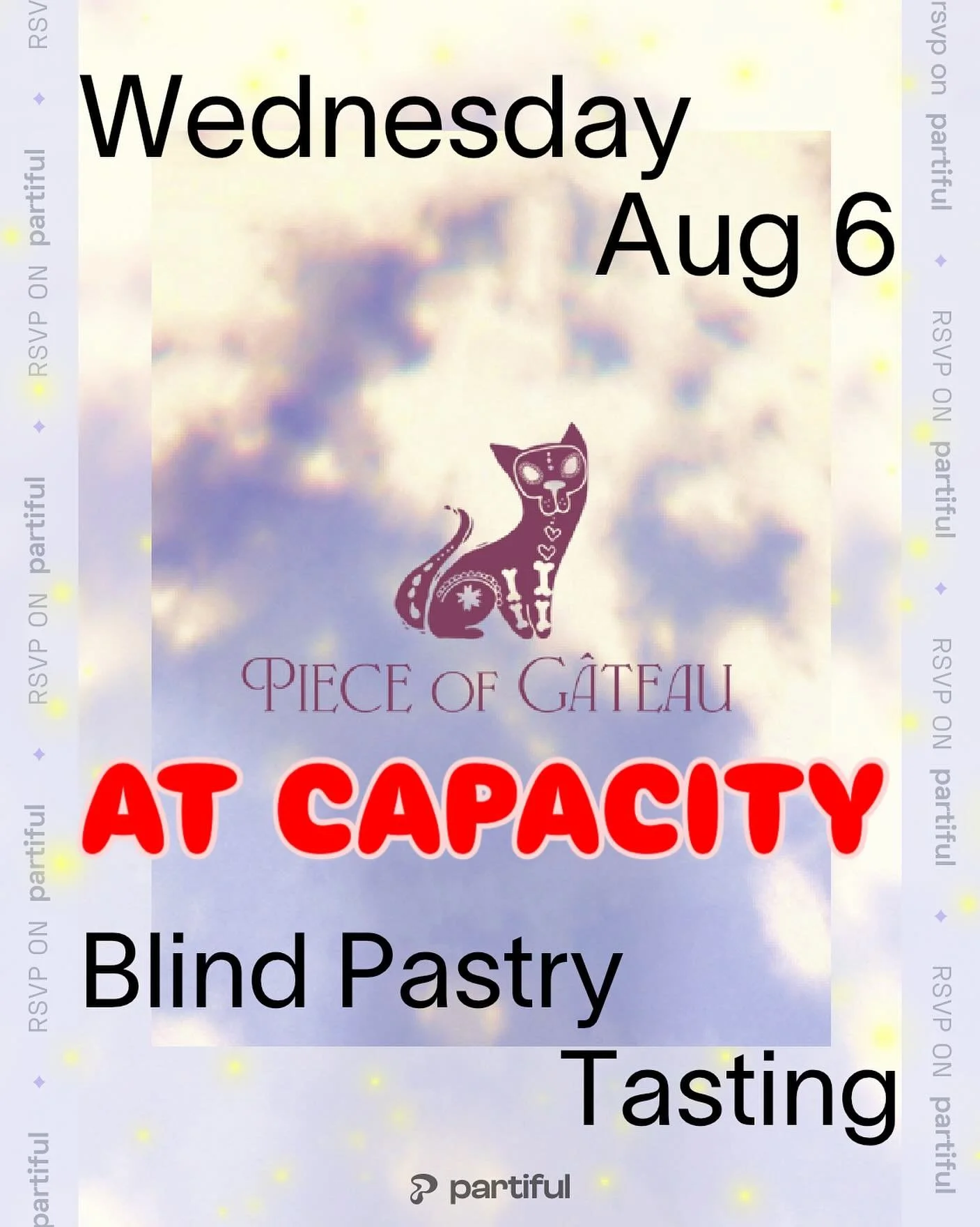 Thank you to everyone that RSVP&rsquo;d and donated! 
For those on the waitlist, we will be having another tasting in August! Just keep a look out for when we solidify a date. 
.
.
.
#dessertclub #nyc #popup #partiful #blindtasting #nycevents