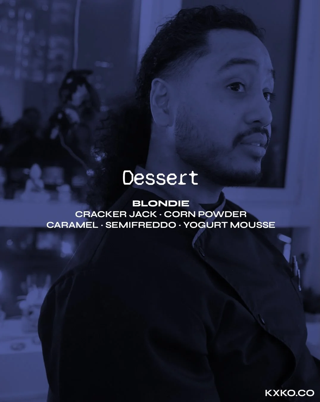 Thank you for reminding me that&hellip;

&ldquo;My Brother is a Chef&rdquo;

Closing out our previous private dinner with this multi dimensional dessert. 
The saltiness of the Cracker Jack and corn powder cut right through the richness of the blondie