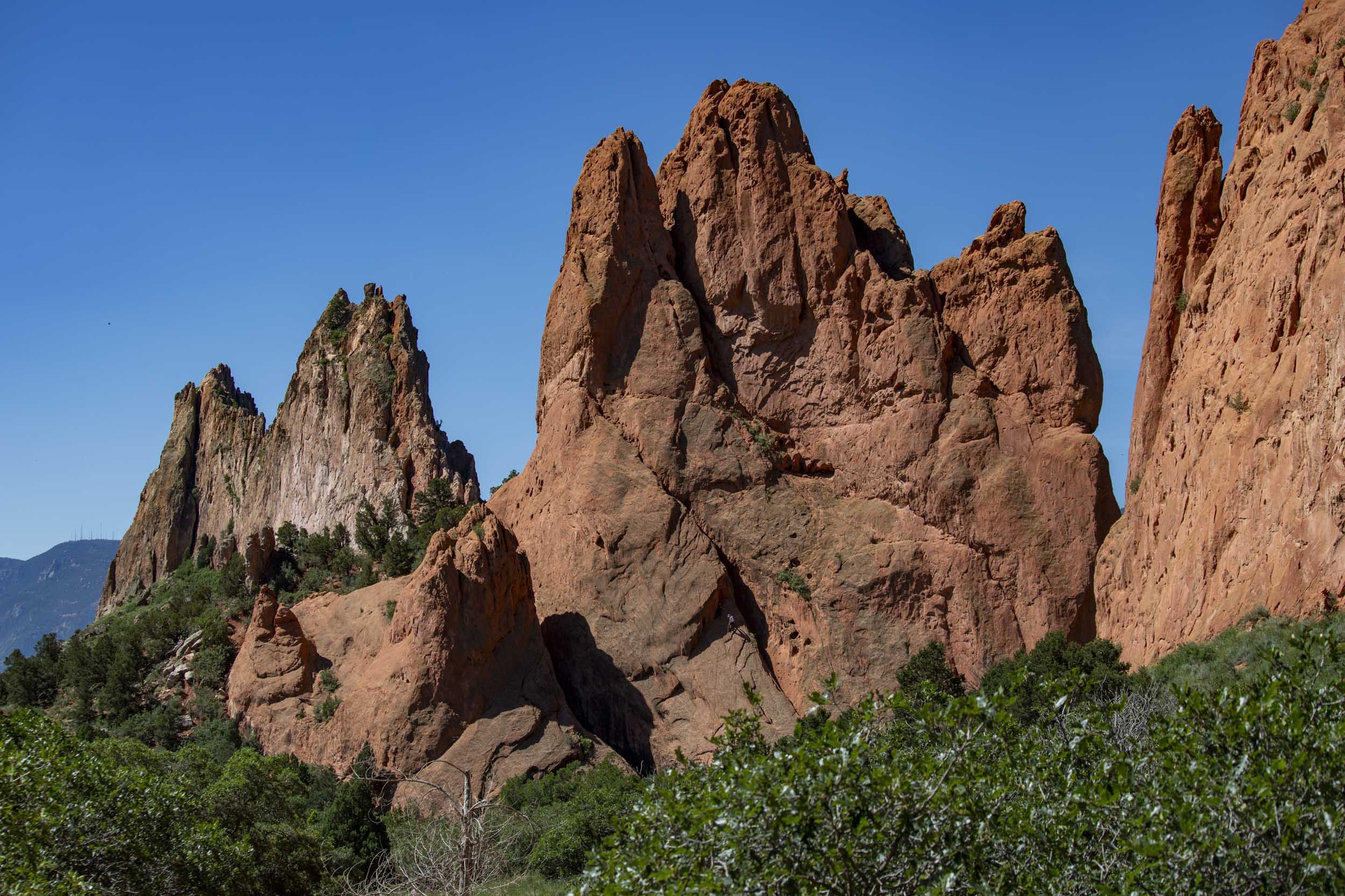 Garden of Gods rocks formation