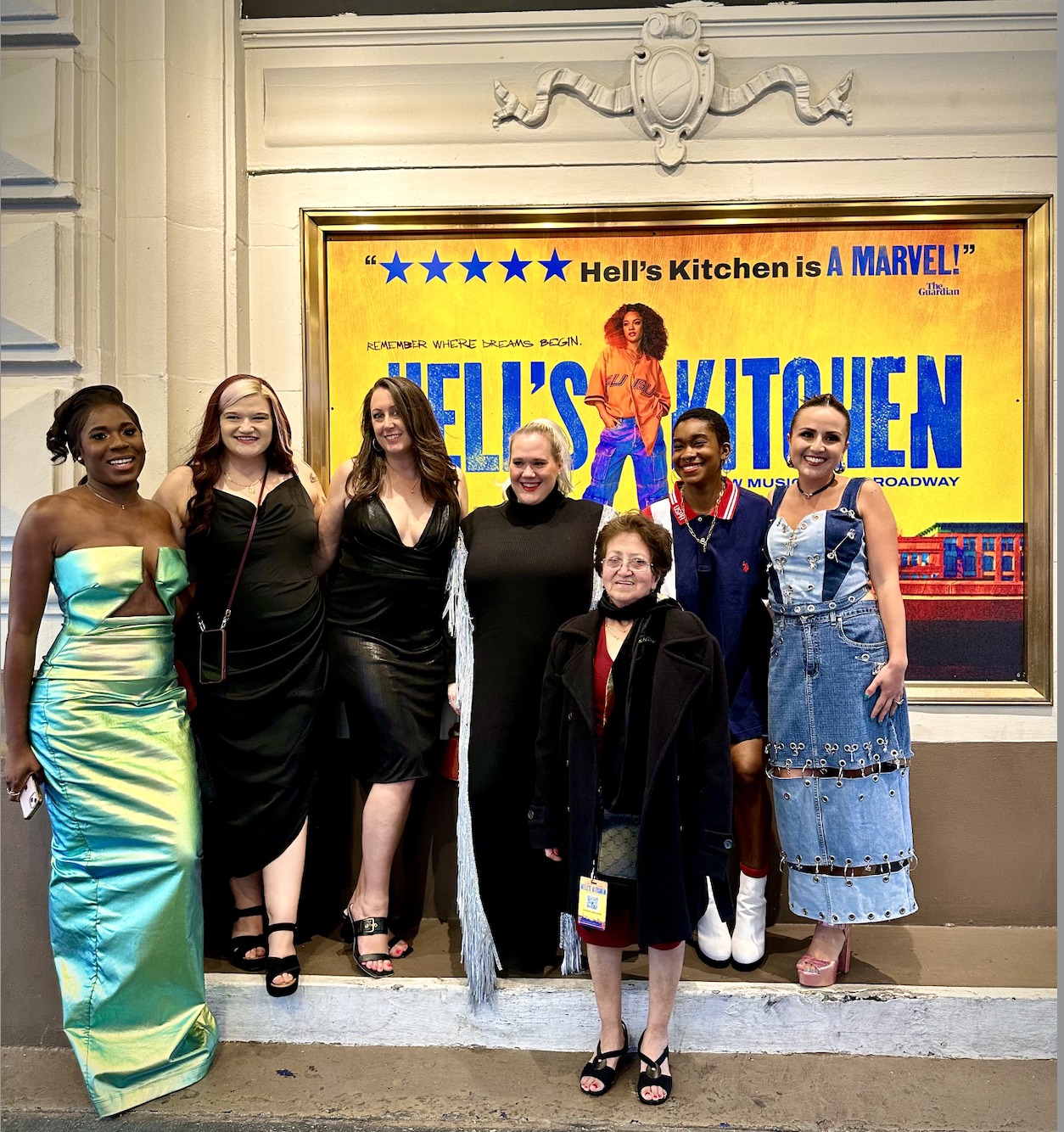 Costume design team for Hell's Kitchen: Dede Ayite, Lindsey Kuhn, Cathy Parrott, Heather Stanley, Dora Suarez, Bria Dinkins, Kristen Mendez