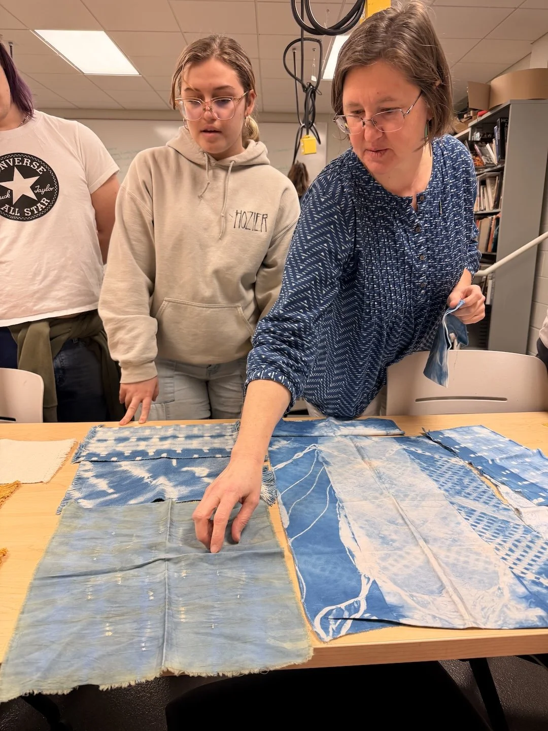 Fabric dyeing with Katie McClellen: Grace Puchalla