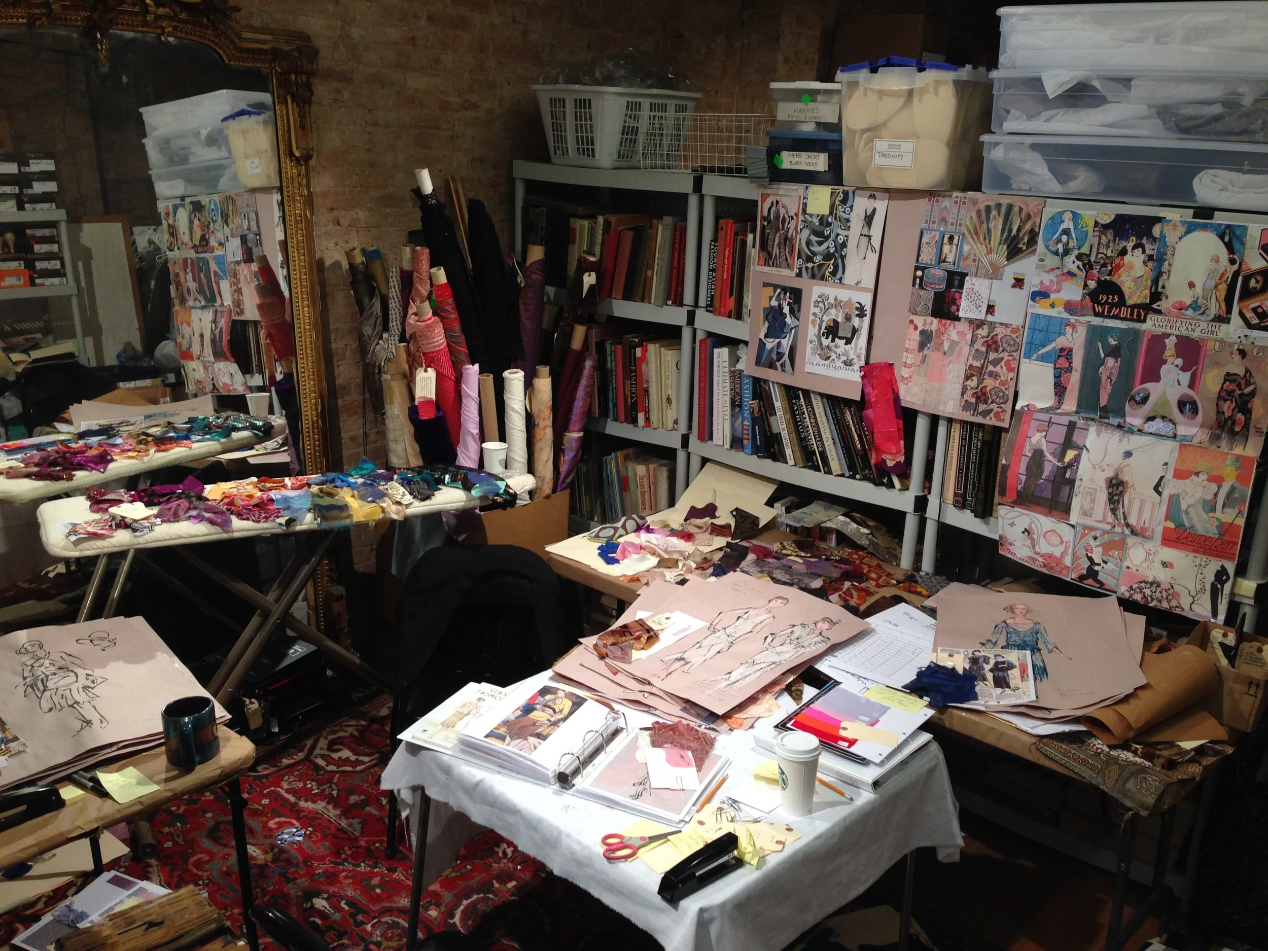 Bullets Over Broadway design process