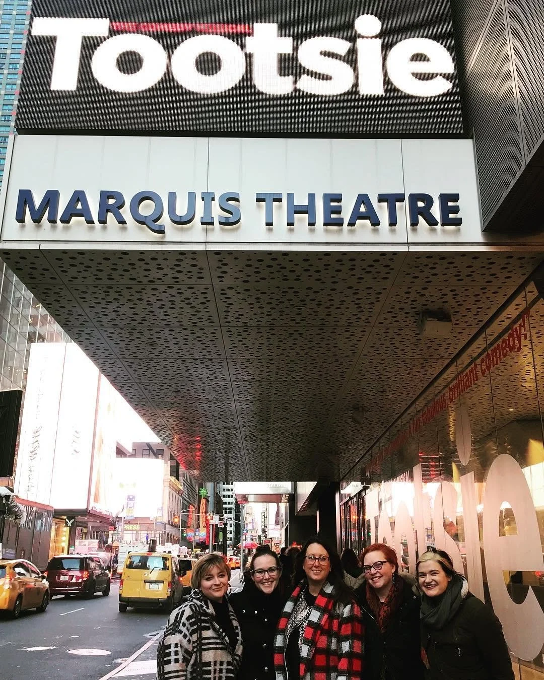 Tootsie Design Team: University of Iowa Alums: Chelsea June, Hailey Ryan, Cathy Parrott, Becky Bodurtha, Lindsey Kuhn