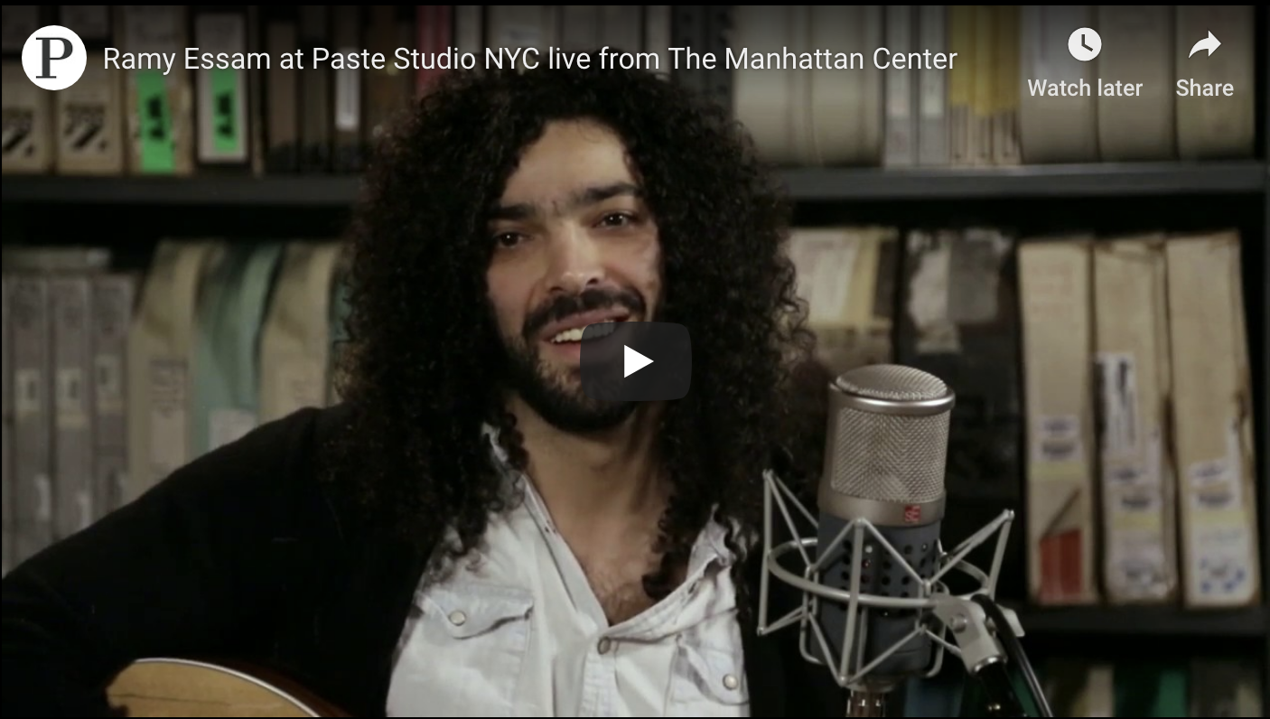 Ramy Essam Paste Magazine Studio Session