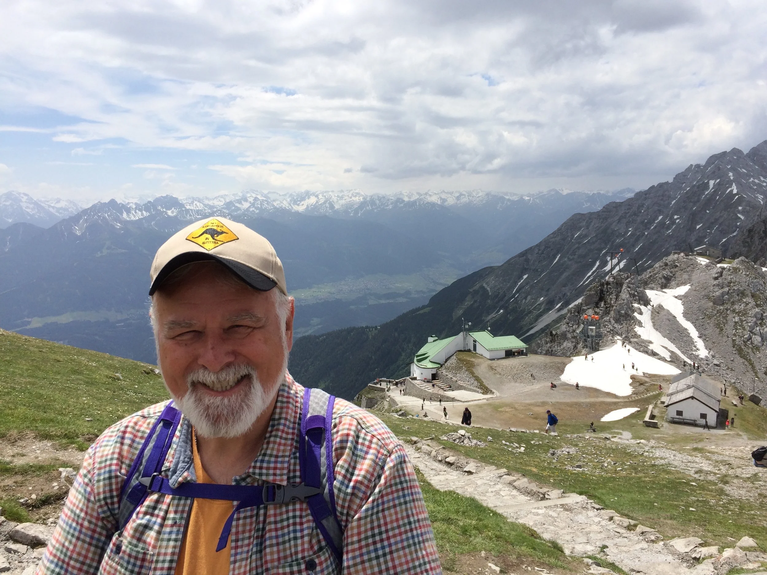 Me in the Austrian  mountains.
