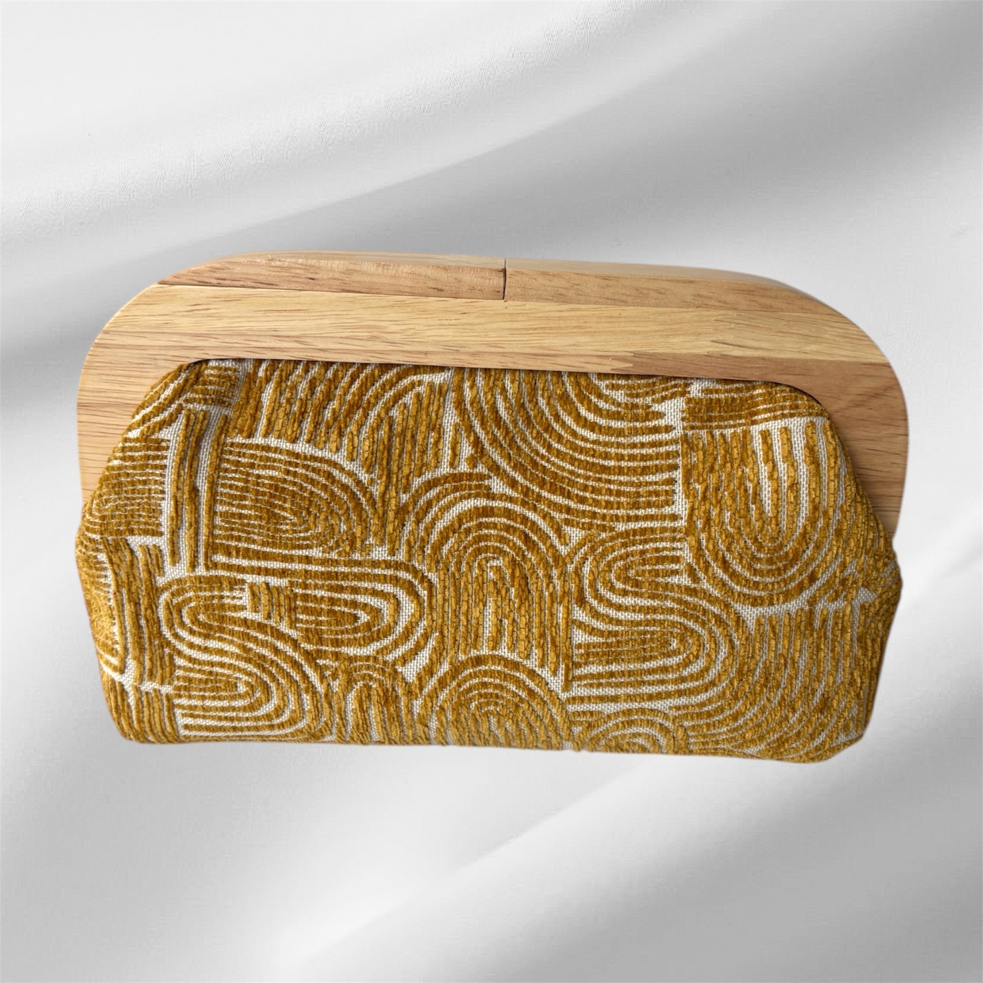 Mustard Squiggles - Long Timber Handle