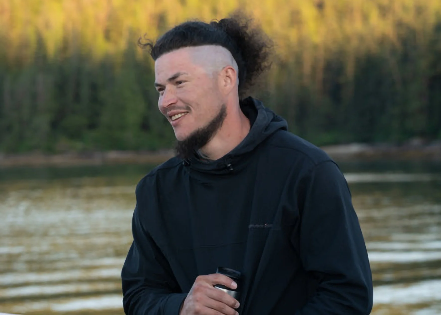 GEORGE NIX, food security specialist and leading respectful harvest, based in the Haida community of Kasaan, Alaska, he supports the community’s vital relationship to locally sourced food