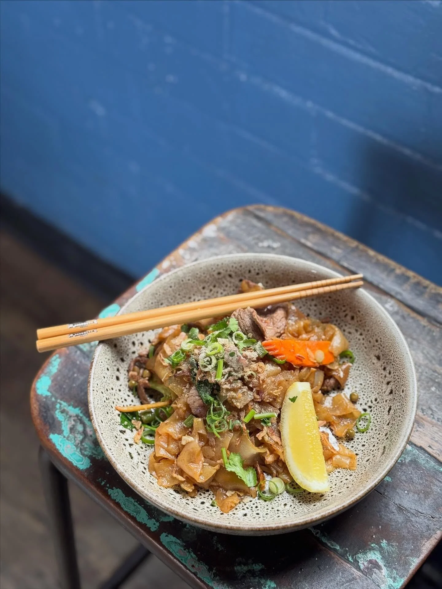 ✨ Tuesday Special ✨
Drunken Noodles &ndash; spicy, smoky and full of authentic Thai flavour. 🌶️🍜
Wok-tossed with fresh basil, vegetables, and your choice of protein.

Available 12.00 pm &ndash; 2.30 pm (or until sold out!).
A perfect midday pick-me