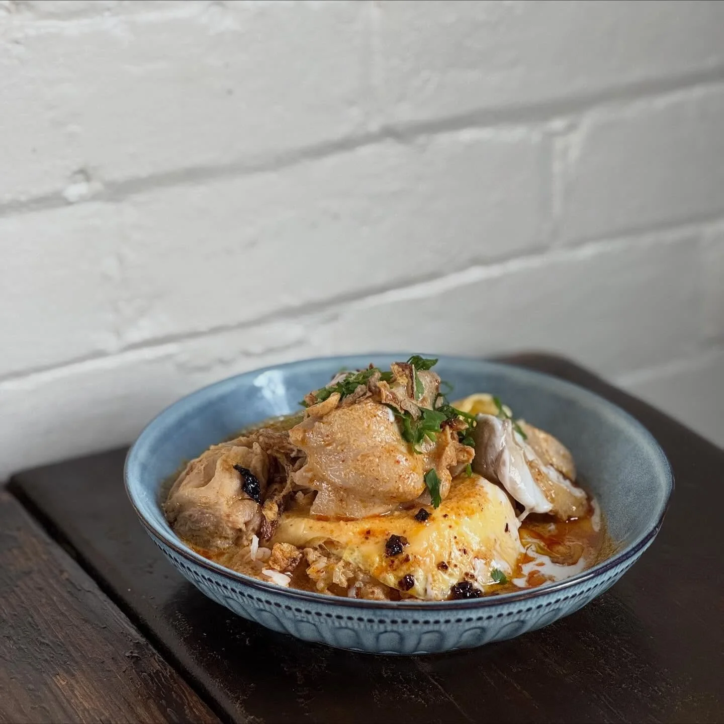 🥚 Saturday Special
Introducing the Chicken Massaman Omelette &ndash; a rich, savoury twist on a Thai classic, folded into a fluffy omelette and served with steamed rice.

Bold, comforting, and deeply satisfying.
Available from 9AM till sold out

📍 