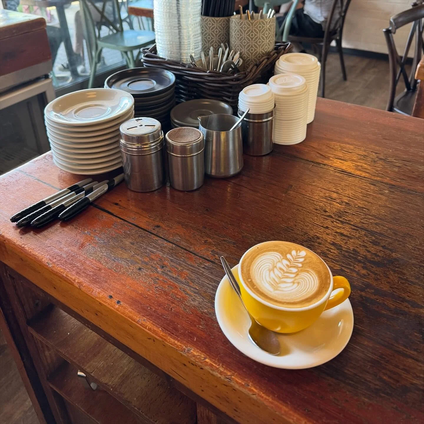 ☕️ Slow mornings, strong pours
There&rsquo;s something about a well-made latte in a sunlit corner of West End that makes everything feel right.

📍 Brewed with care at West End Coffee House
💛 Served in your favourite yellow cup
💬 Sit, sip, and stay