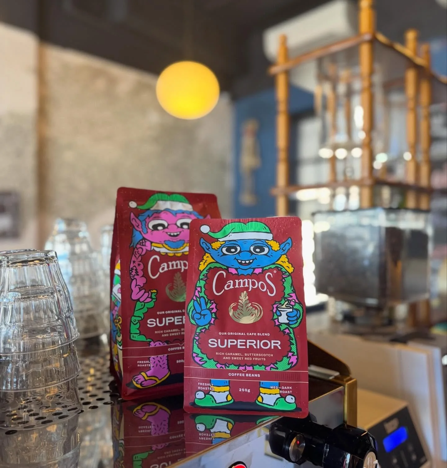 Our little Campos crew is here to brighten your morning! 💚💙🧡 ☕️✨ @camposcoffee 

#BrisbaneCoffee #BrisbaneEats #BrissyFoodies #BrisbaneCafe #brissyeats