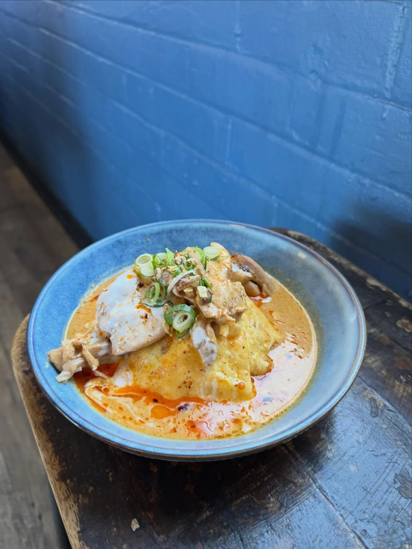 🥚 Sunday&rsquo;s Special
Introducing the Chicken Massaman Omelette &ndash; a rich, savoury twist on a Thai classic, folded into a fluffy omelette and served with steamed rice.

Bold, comforting, and deeply satisfying.
Available till 2.00 pm | $26

✨