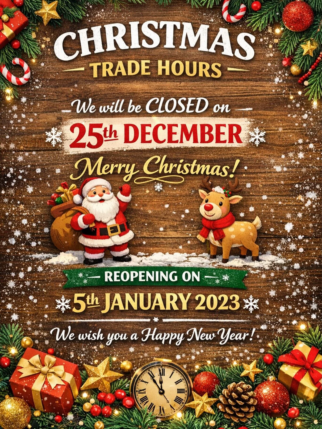 🎄 CHRISTMAS CLOSURE NOTICE 🎄
West End Coffee House will be taking a short break to rest, recharge and celebrate the season.
We&rsquo;ll be closed from 25th December and reopening on 5th January 2026.

✨ Thank you for another incredible year of supp