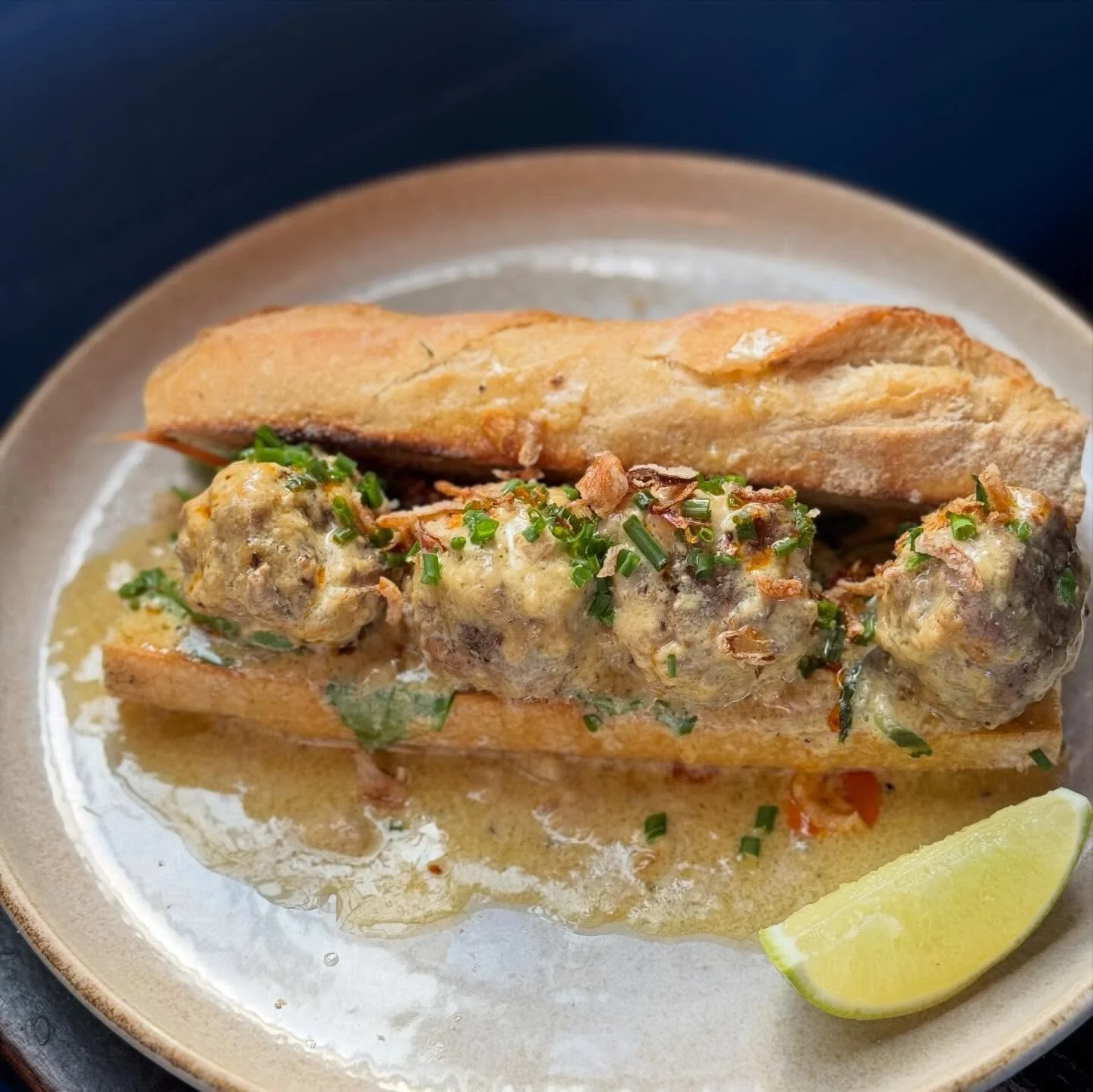 Saturday&rsquo;s special: ✨ SWEDISH MEATBALLS in a BAGUETTE 🥖 🥩