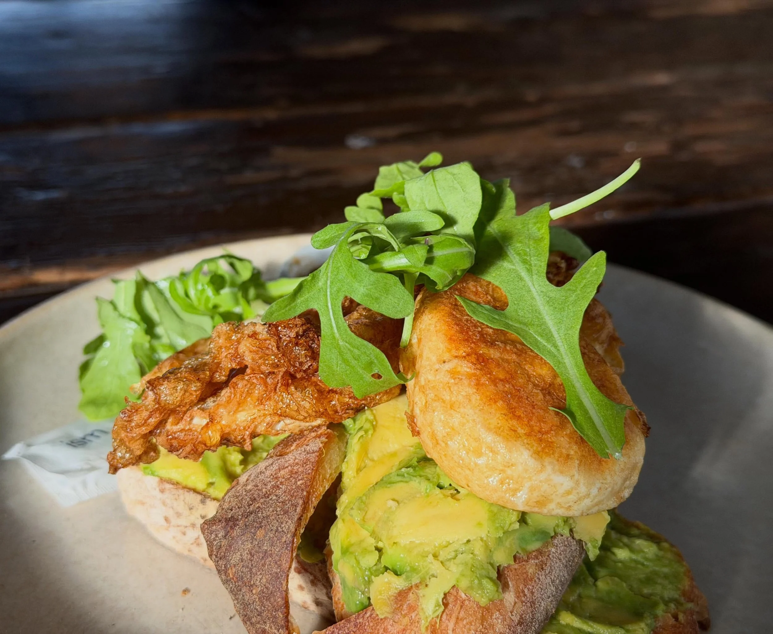 🍳✨ This one&rsquo;s hard to scroll past

Crispy wok-fried eggs with golden, lacy edges, laid over smashed avocado on toast&hellip; finished with our house-made tomato chilli jam 🌶️🥑

Sweet, savoury, a little spicy&mdash;and seriously addictive.

O