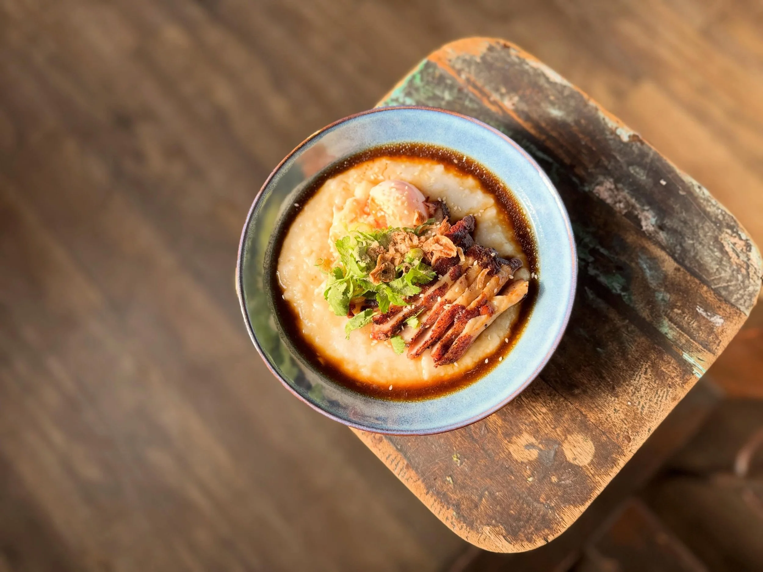 Saturday&rsquo;s special is here. 🤍

Pork jaw congee + onsen egg = the ultimate comfort bowl. Warm, rich, and made for slow weekend mornings.

Available today while it lasts. 🍲✨