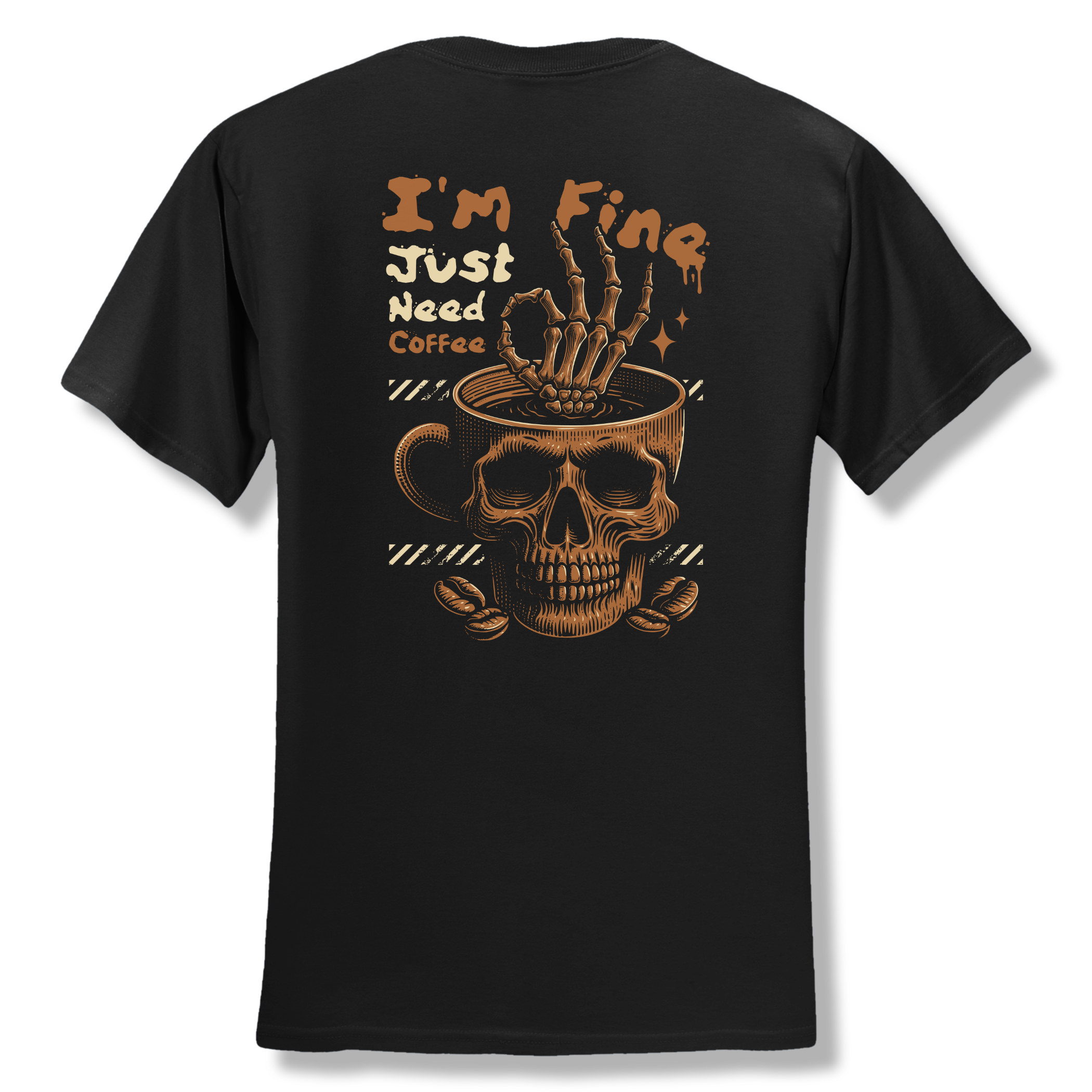 T-Shirt Back Only Im Fine.png