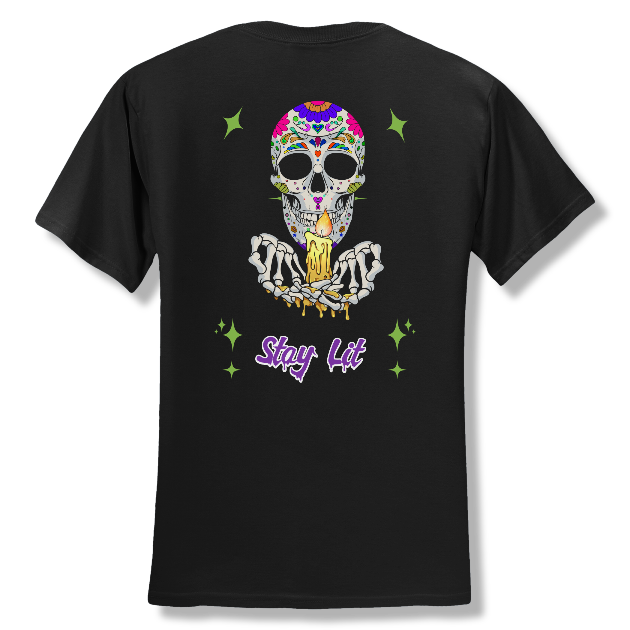 T-Shirt Back Only Stay Lit No B.G..png