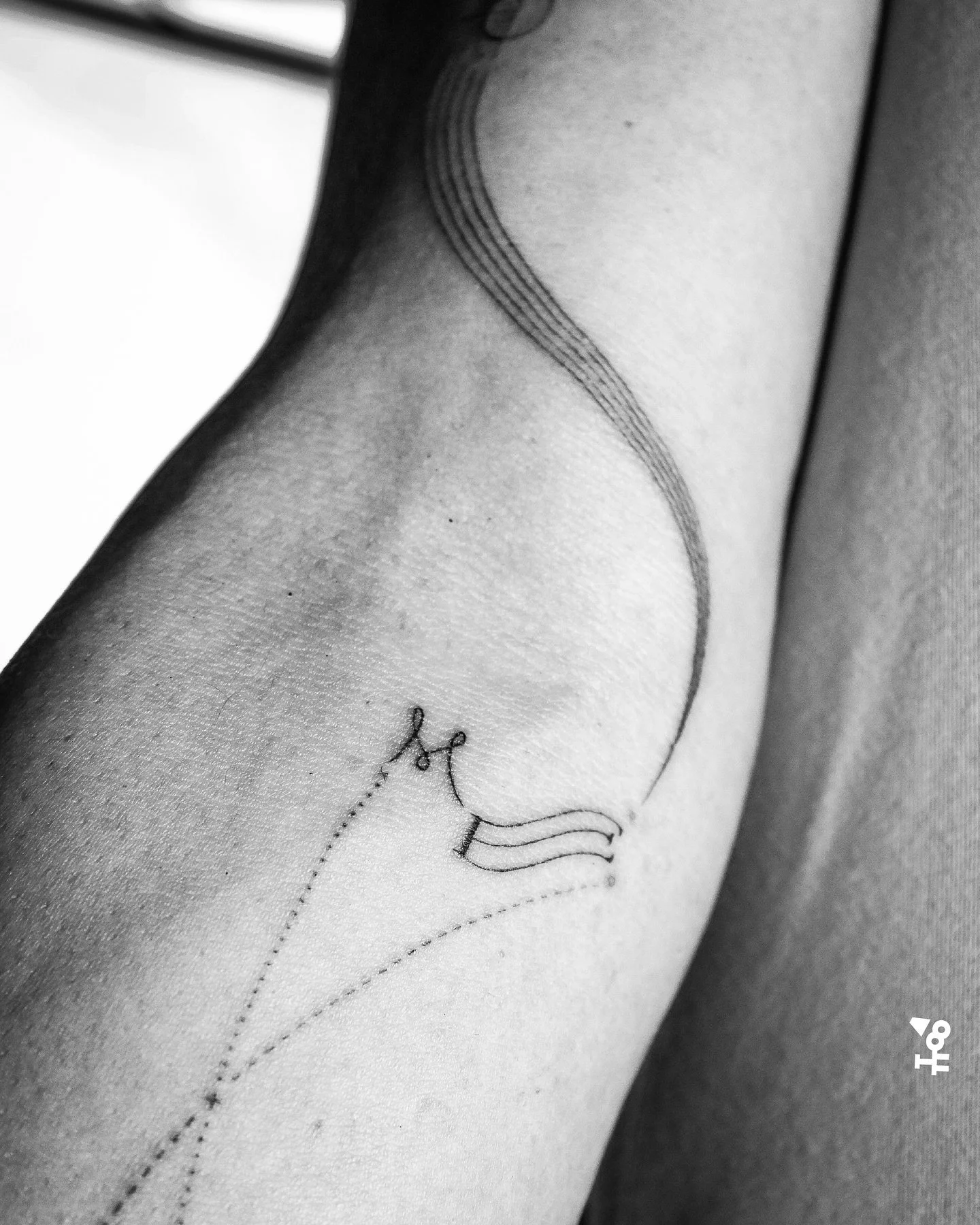 Primer tatuaje para Brito. #gratitud