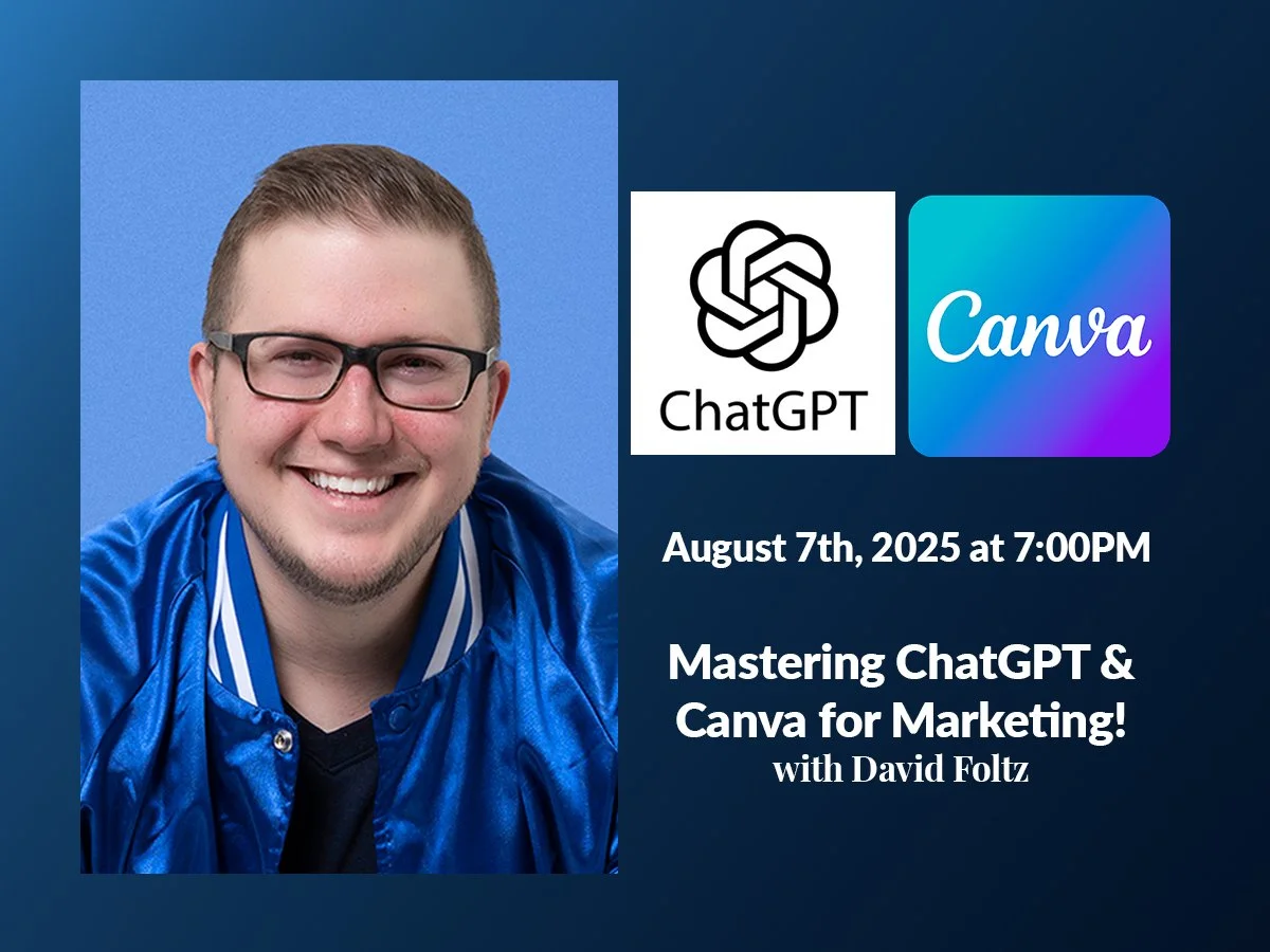 Mastering ChatGPT & Canva for Marketing!