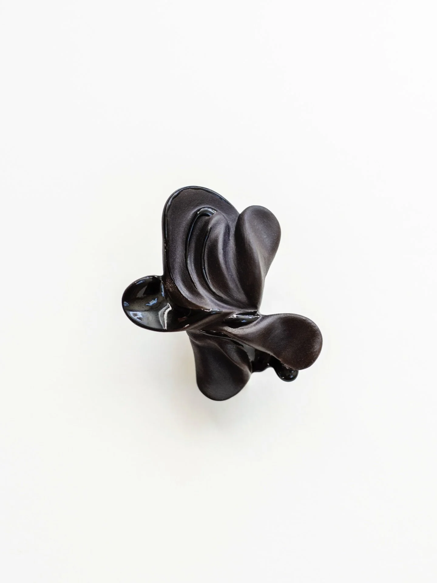 This ring I built for myself. 
It is made of:
&bull; a trace of summer, and an everlasting love for water movement 
&bull; playfulness, and the early stirrings of winter preparations &mdash; the moment when I start baking cookies and gingerbread with