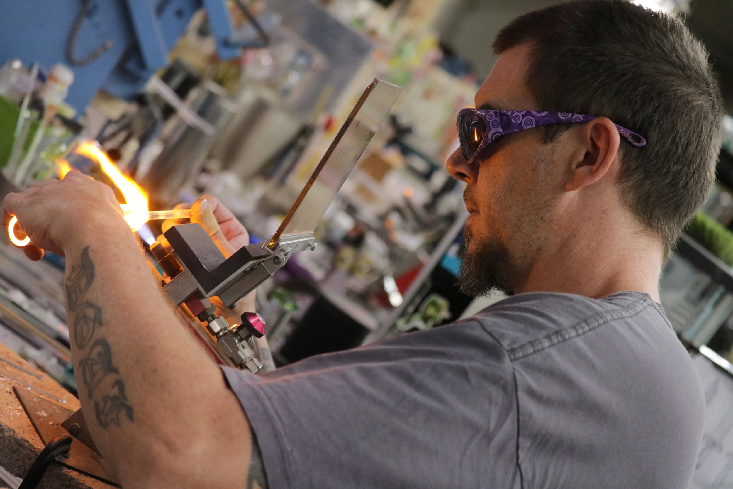 Portrait of Hareonfire at Tucson Torchworks