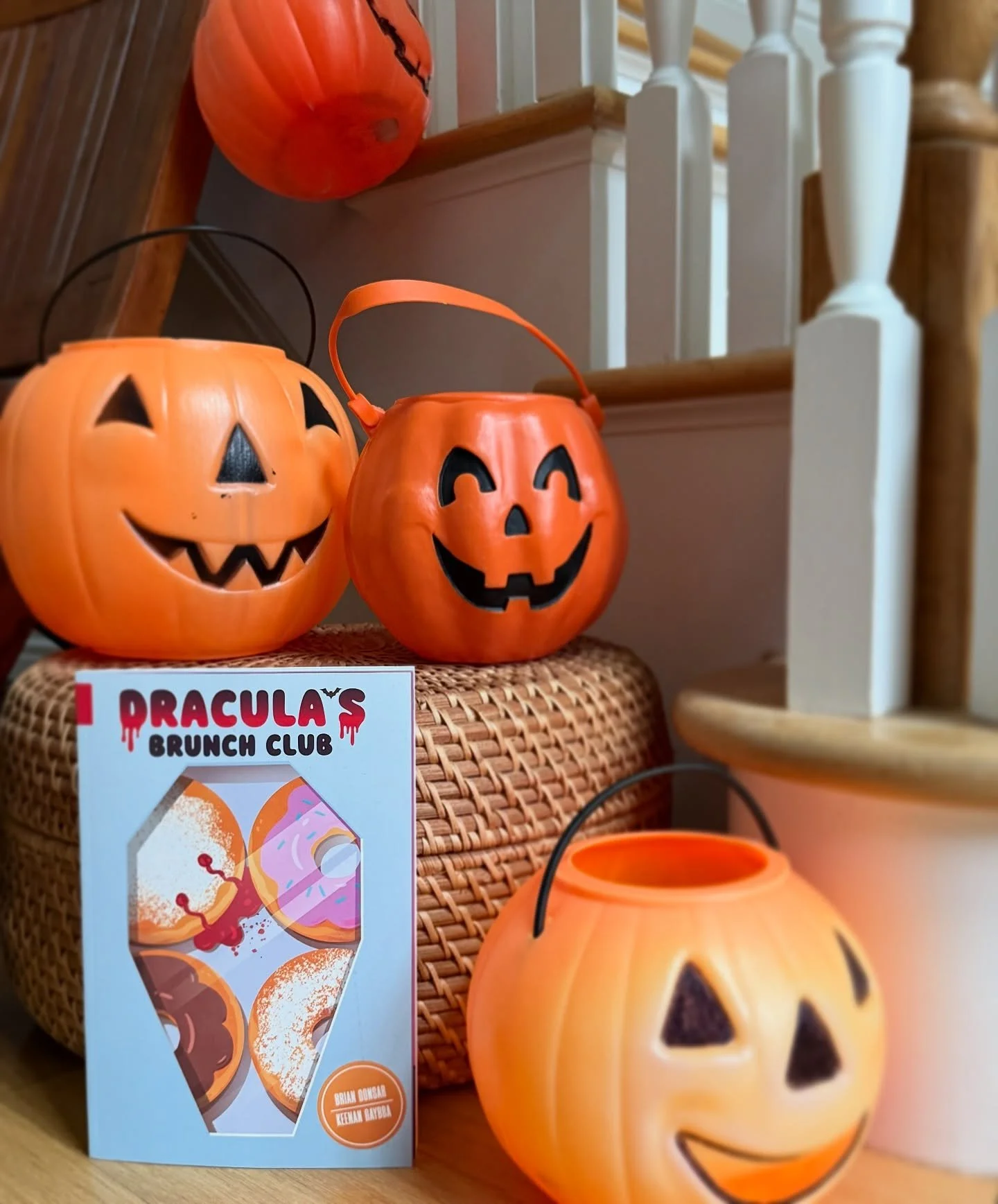 DENVILLE, BOONTON, MOUNTAIN LAKES, and beyond… 
Bring your kid(s) to the FREE reading and signing of @draculasbrunchclub with @bgonsar at the Book Barn. It’s a fun graphic novel from @scholastic for kids 8 - 12 but it’s truly fun