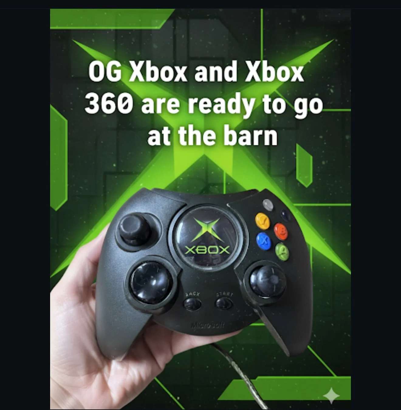 For Saturday, we’ll be presenting an original Xbox console with games, plus an Xbox 360 with games, both ready to go.
*Comic book lovers, don’t worry! We’ll still be putting out a handful of books every day that we’re open go