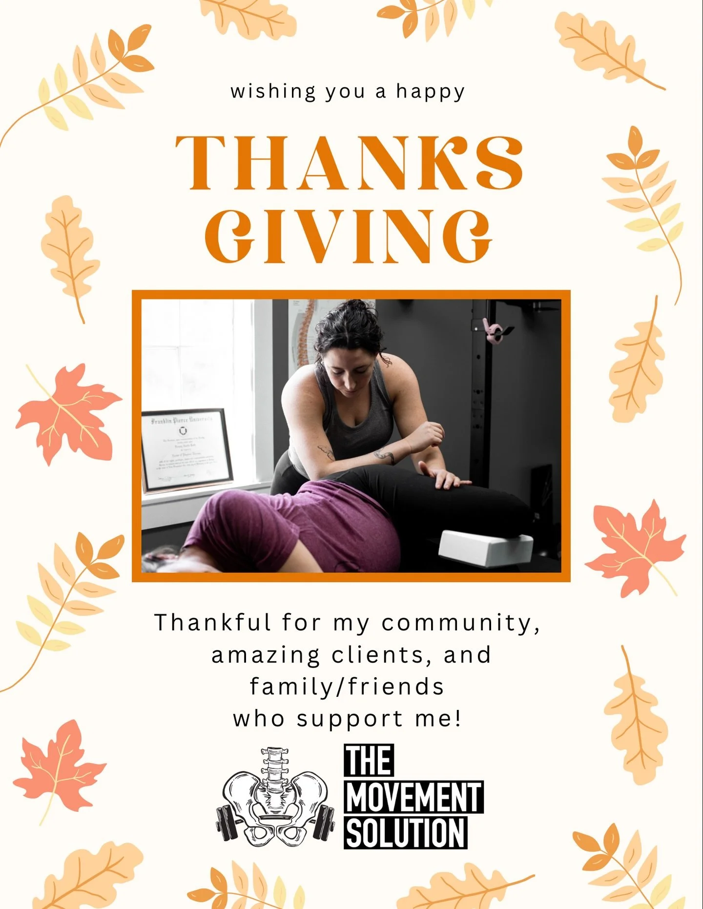 Endlessly grateful for all of 2025 🤍🦃

Take time today to enjoy great food, appreciate those around you, and celebrate all you are thankful for. 

For those in their heads about eating a little extra today- 1 day will not ruin your progress. You do
