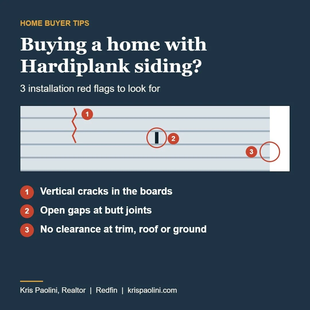 Buying a Home with Hardiplank Siding? 3 Installation Red Flags to Look For