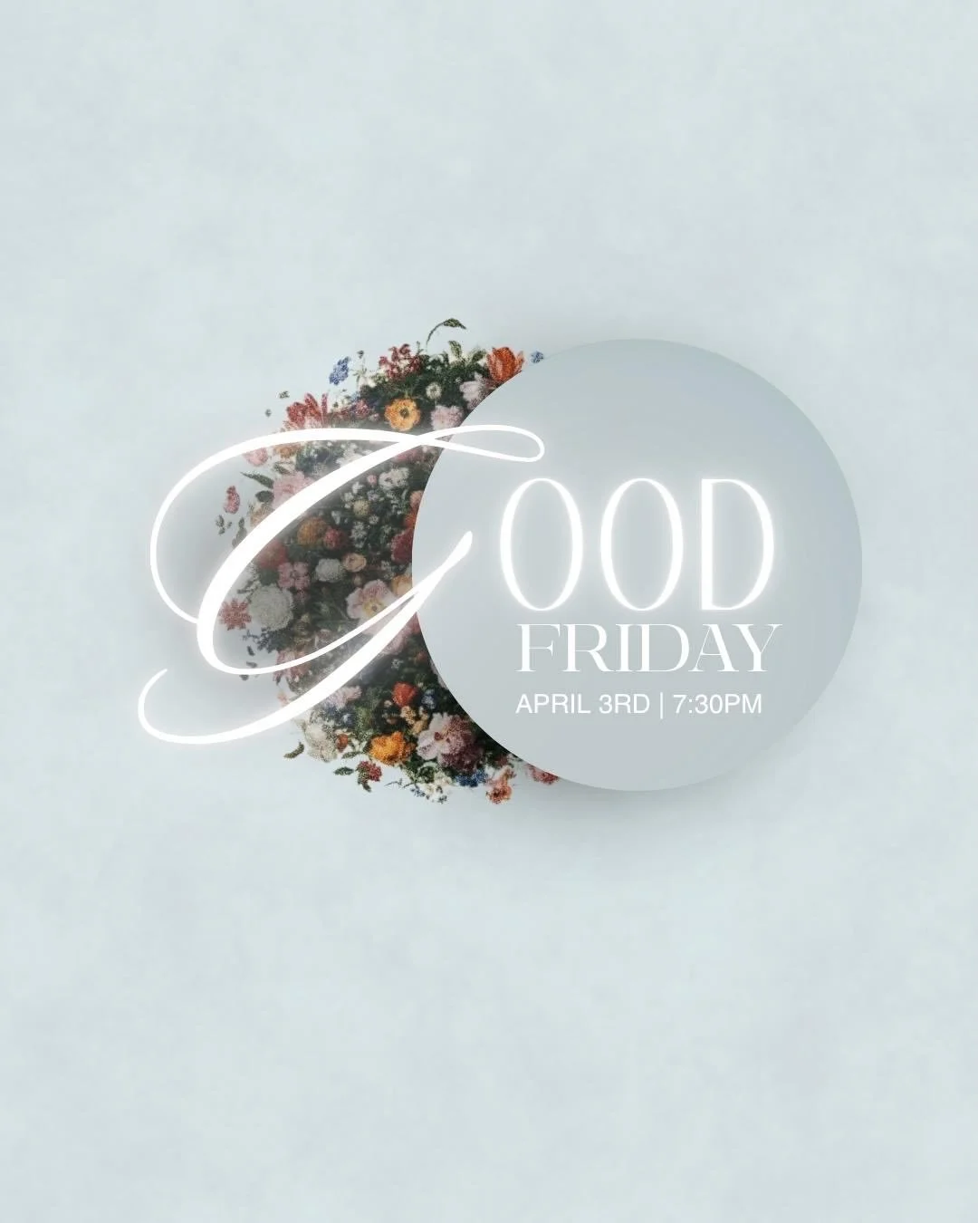 Church family, we&rsquo;d love for you to join us 
next weekend as we gather to remember the ultimate sacrifice on Good Friday and celebrate the resurrection power of Jesus on Easter. From the cross to the empty tomb Jesus changed everything. And we&
