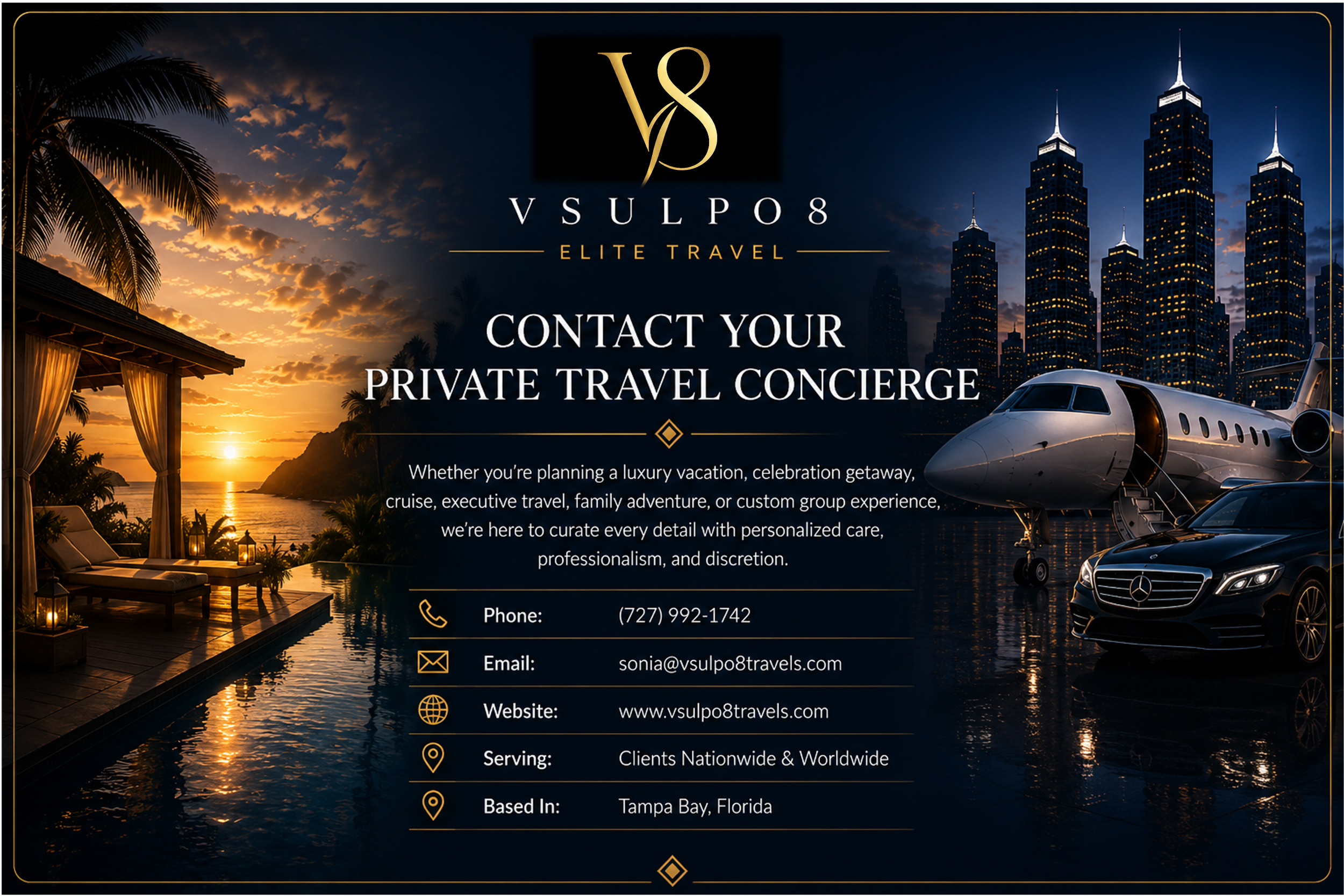 Contact Vsulpo8 Elite Travel
