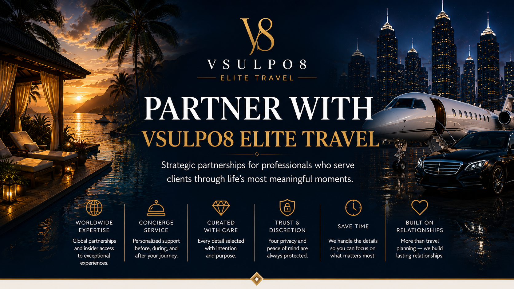 Partner with Vsulpo8 Elite Travel