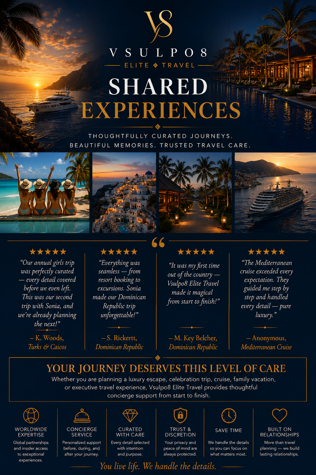 Vsulpo8 Elite Travel Shared Experiences