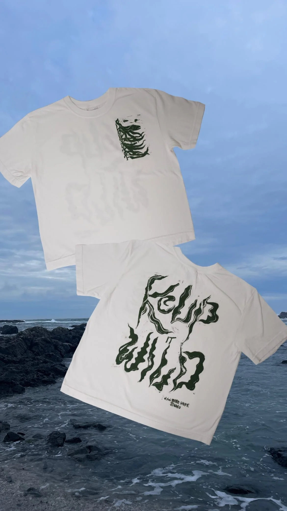 *Preorder* Wearable "KELP IT WILD" Art Tee