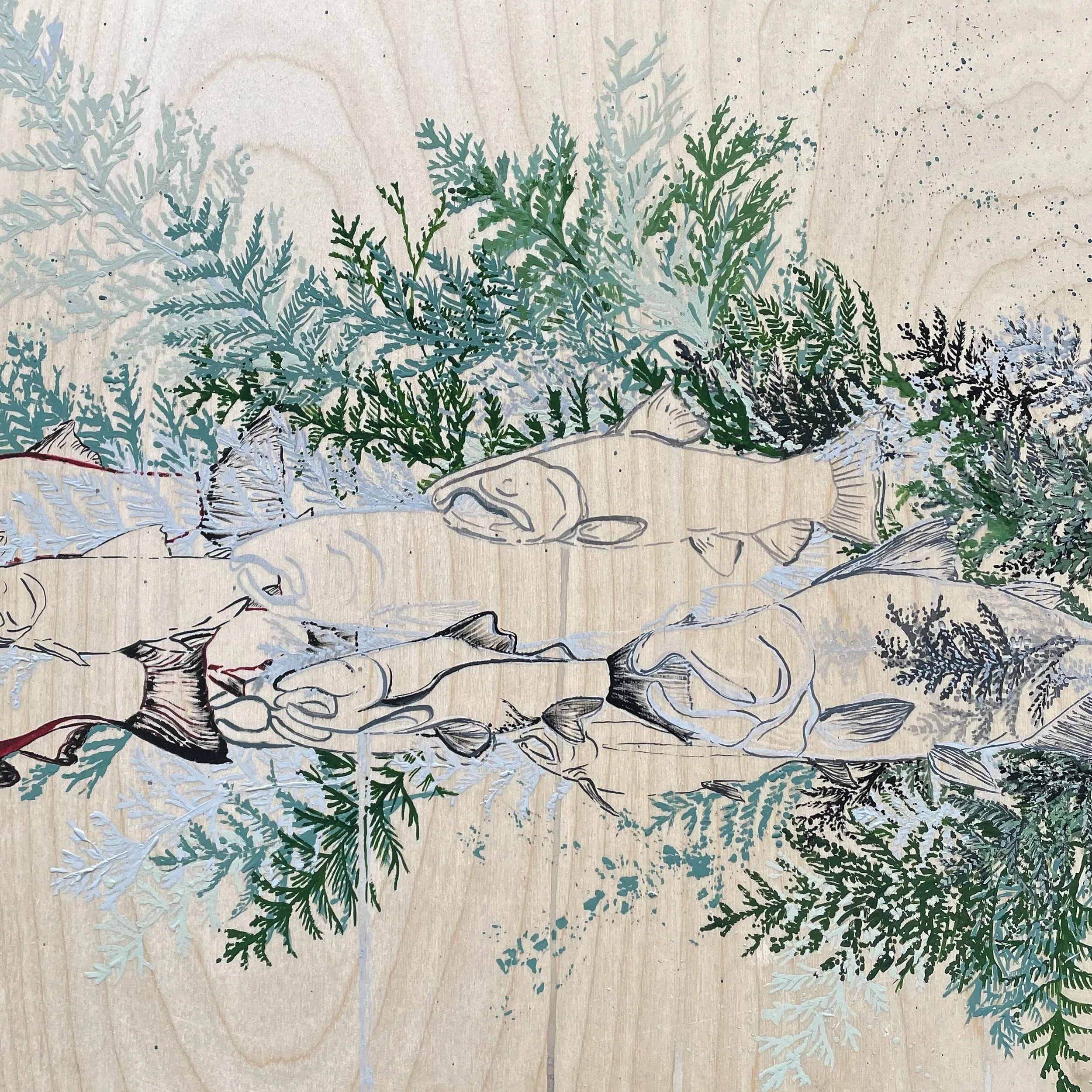 salmon cedar interconnectedness