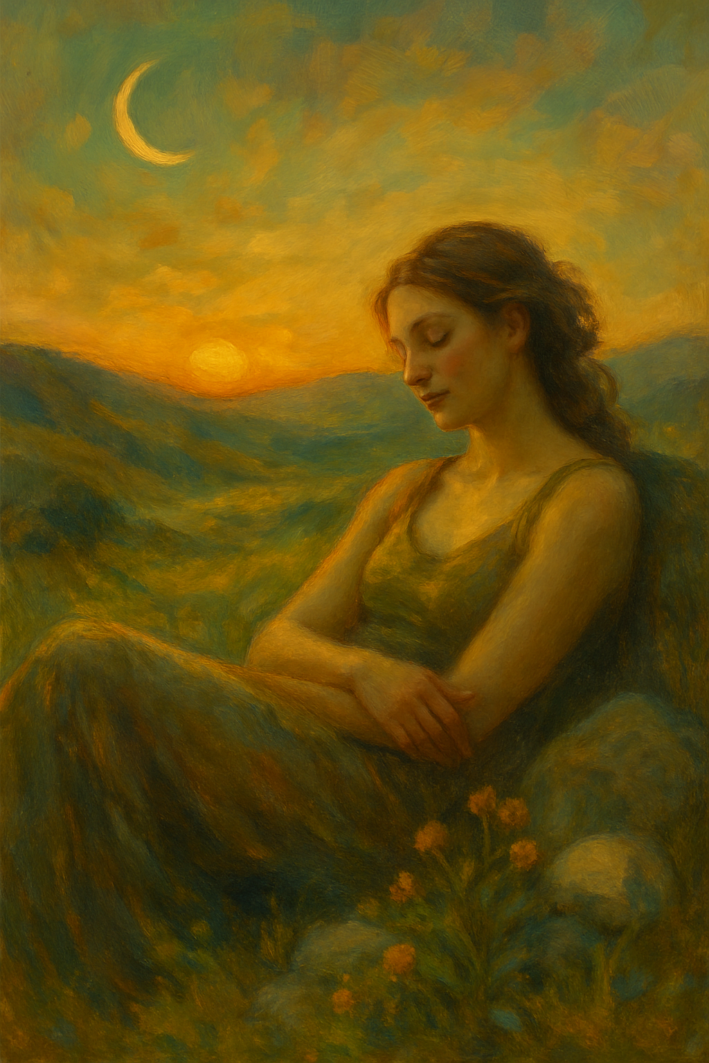 Waning Crescent Moon in Taurus June 20 - 24, 2025 Final Aspect: Moon in Aries Sextile Sun