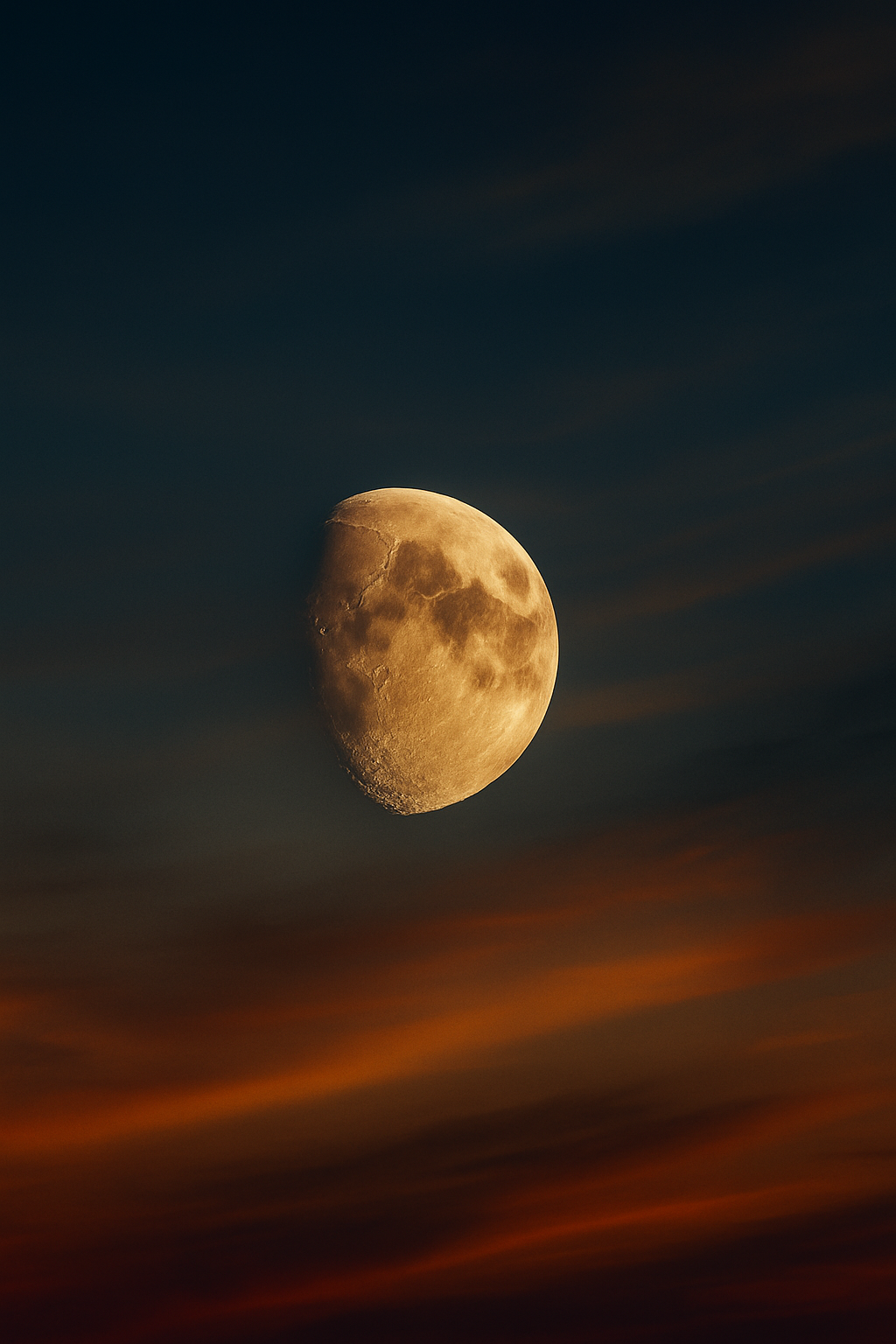 Waxing Gibbous Moon in Sagittarius, August 3, 2025
