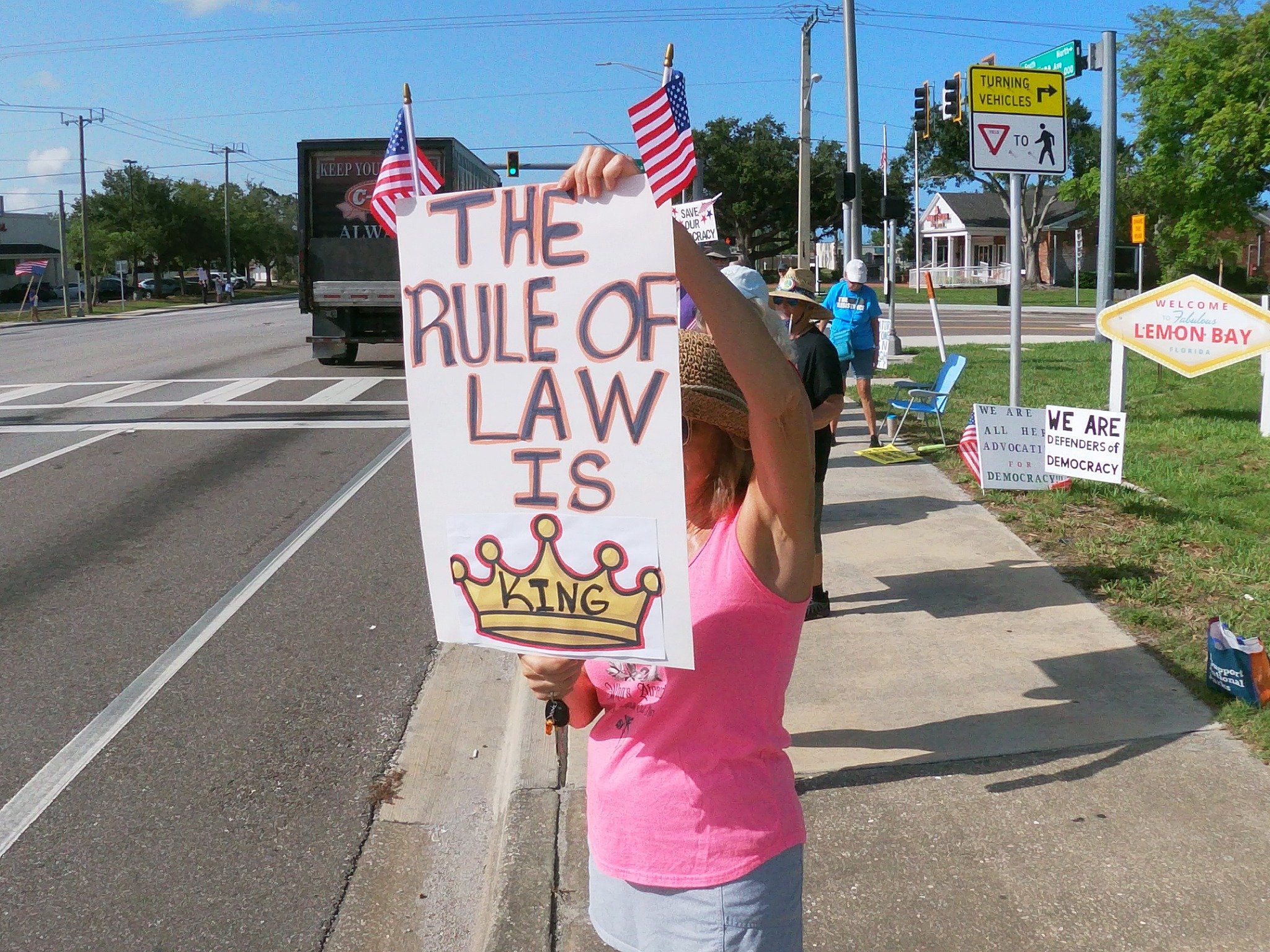 HONOR RULE OF LAW RALLY | Englewood FL 06-07-2025