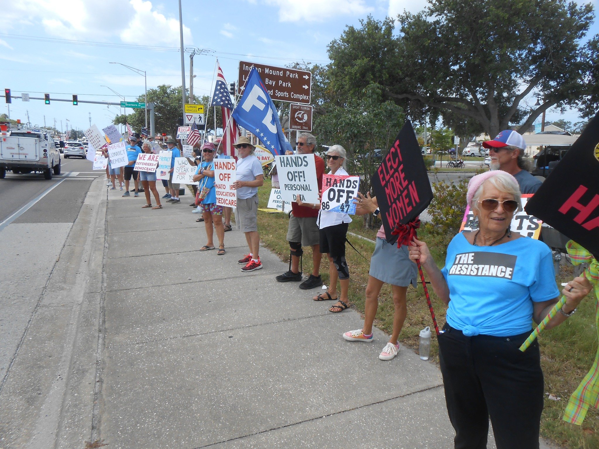 PROTECT DEMOCRACY RALLY | Englewood FL 05-08-2025