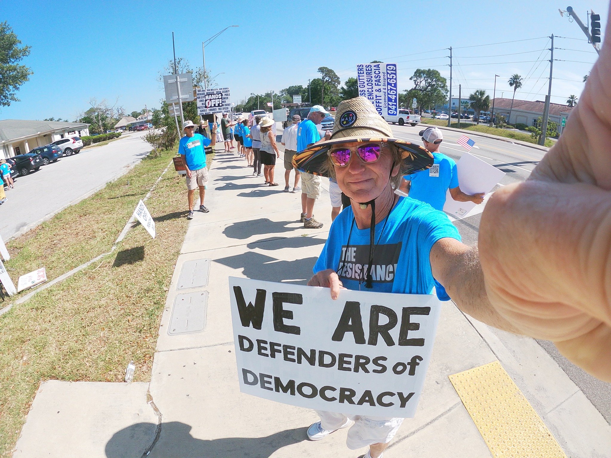 HANDS OFF RALLY | Englewood FL 04-24-2025