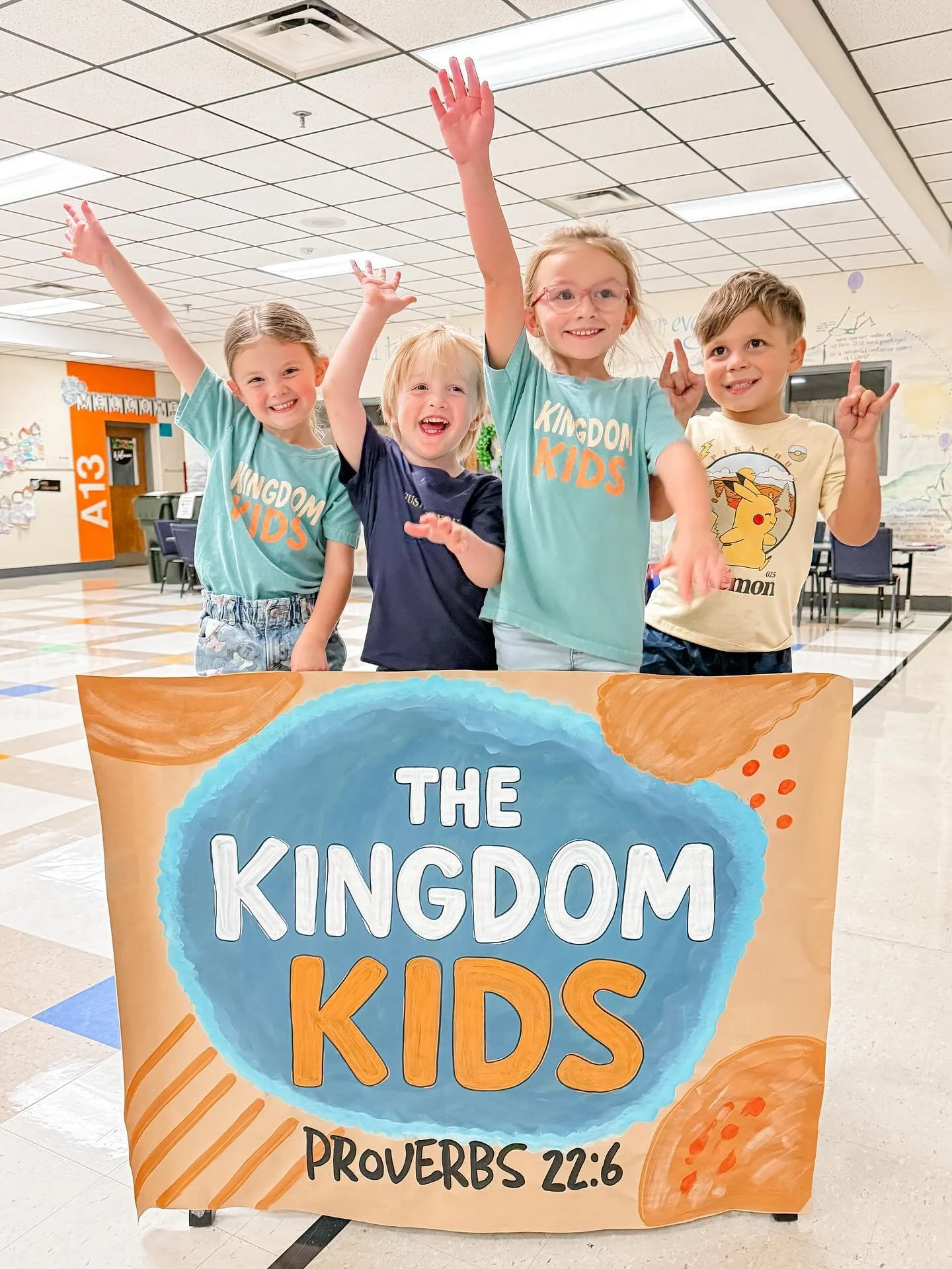 Have a kiddo aged 3-7? Kingdom Kids invites them to worship with the congregation before going to their Kingdom Kids class with Mrs. Katie to learn all about Jesus! 

&ldquo;Start children off on the way they should go, and even when they are old the