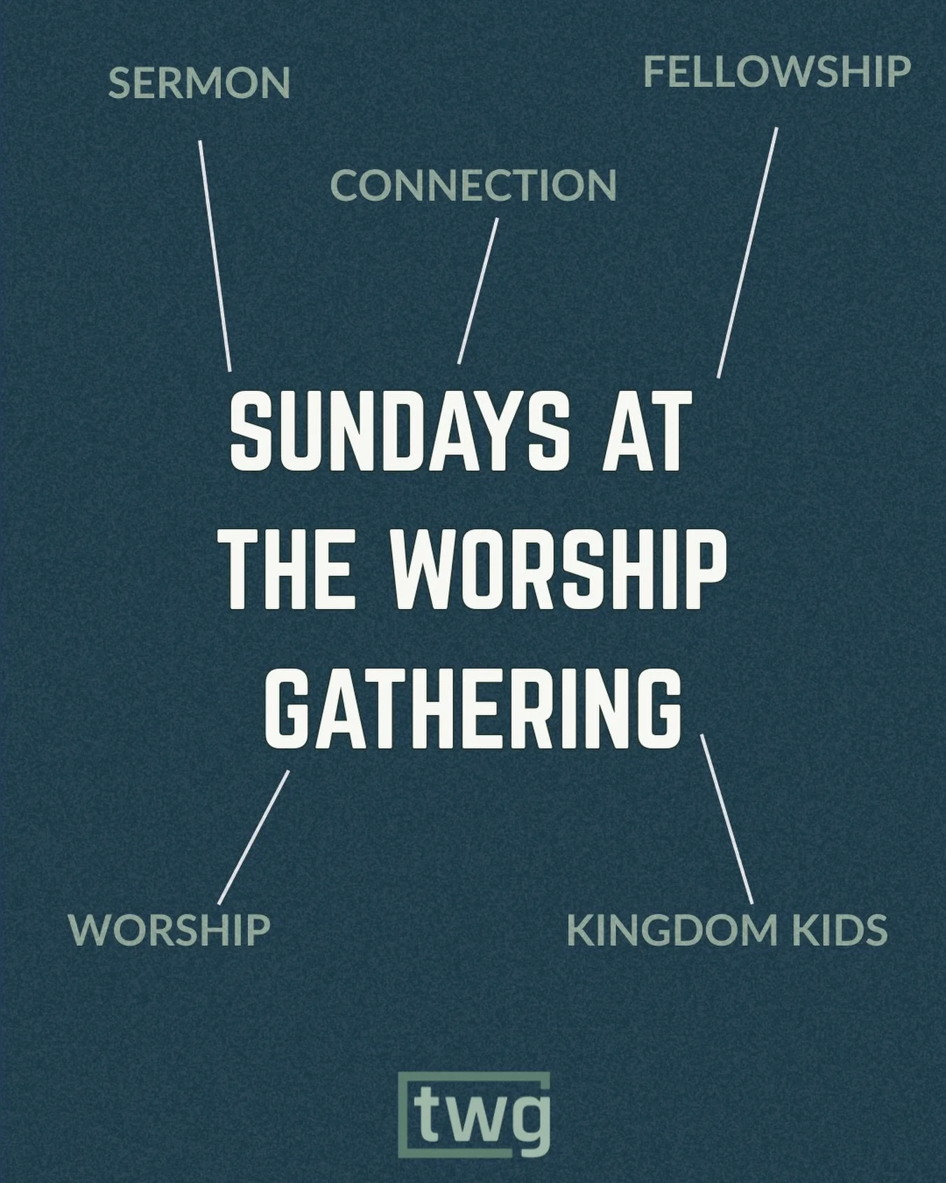 Sunday is our favorite day of the week! 

Sundays are a reminder that we don&rsquo;t do life alone. We gather, we worship, we reset our hearts, and we remember who holds it all 🙌
&bull;
&bull;
&bull;
#theworshipgathering #worshipgathering #nashville